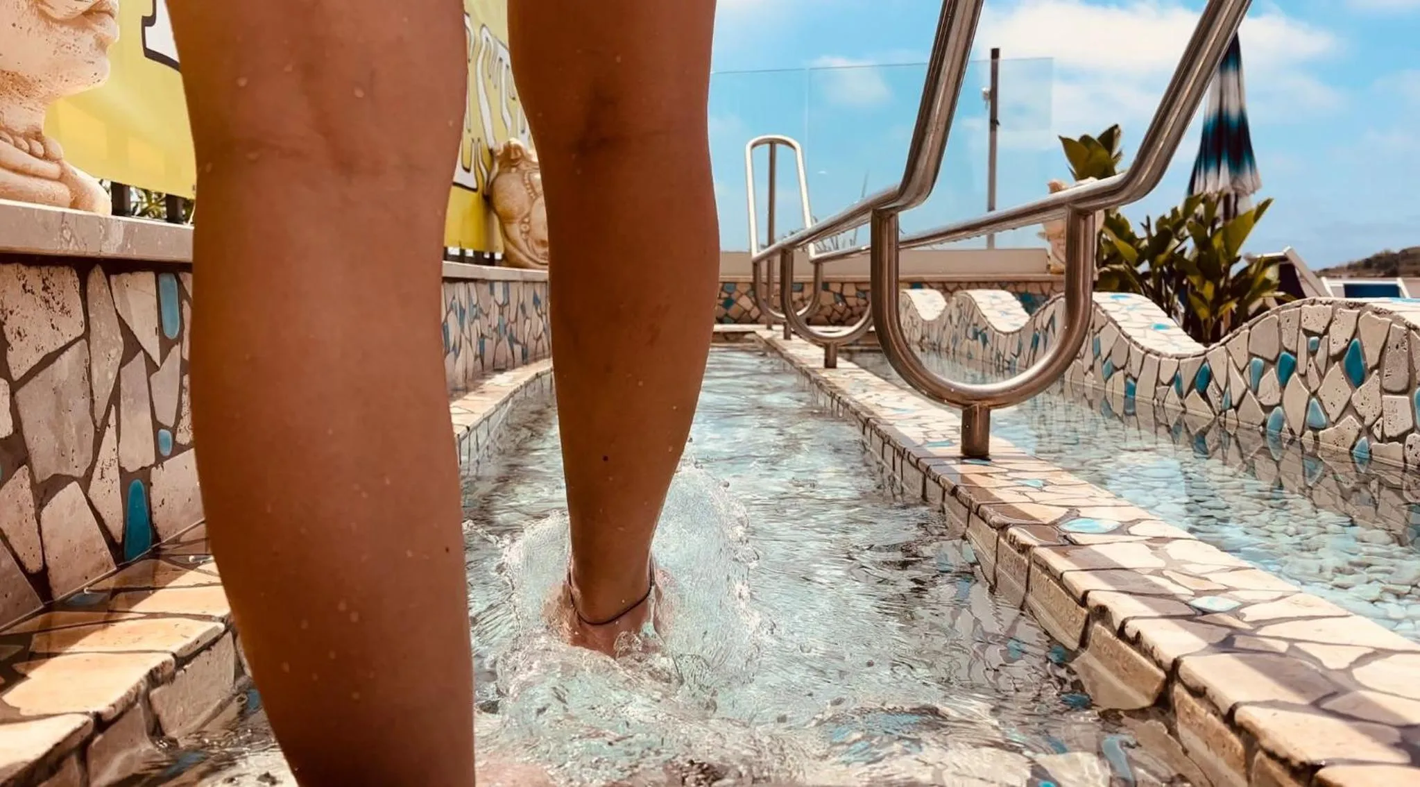 Swimming pool in Hotel La Ginestra