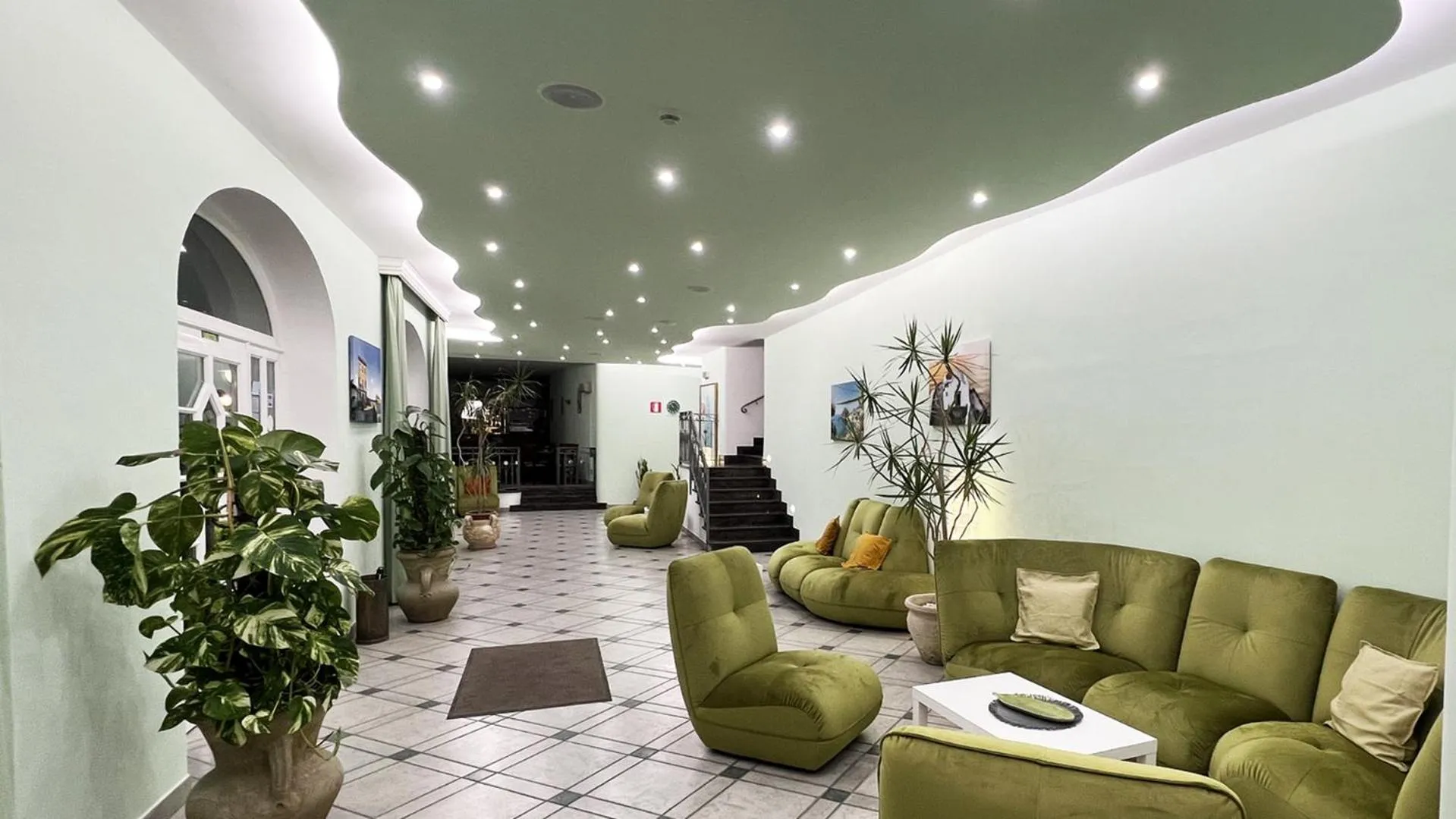 Lobby or reception in Hotel La Ginestra