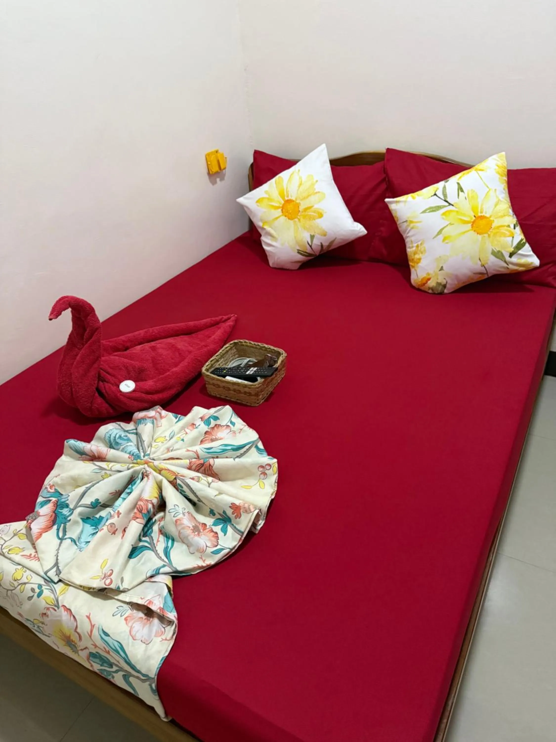 Bed in Lolo Bob's Bed And Breakfast