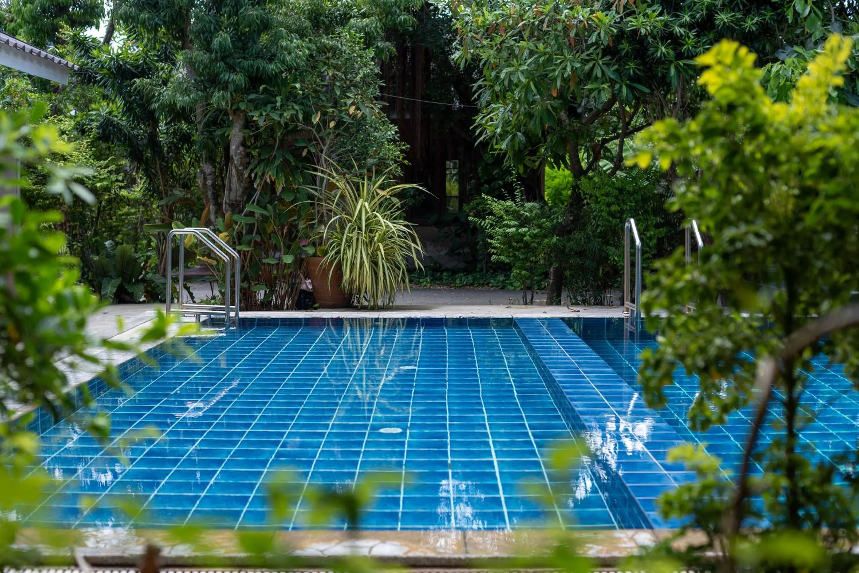 Swimming pool in Muntra Garden Resort