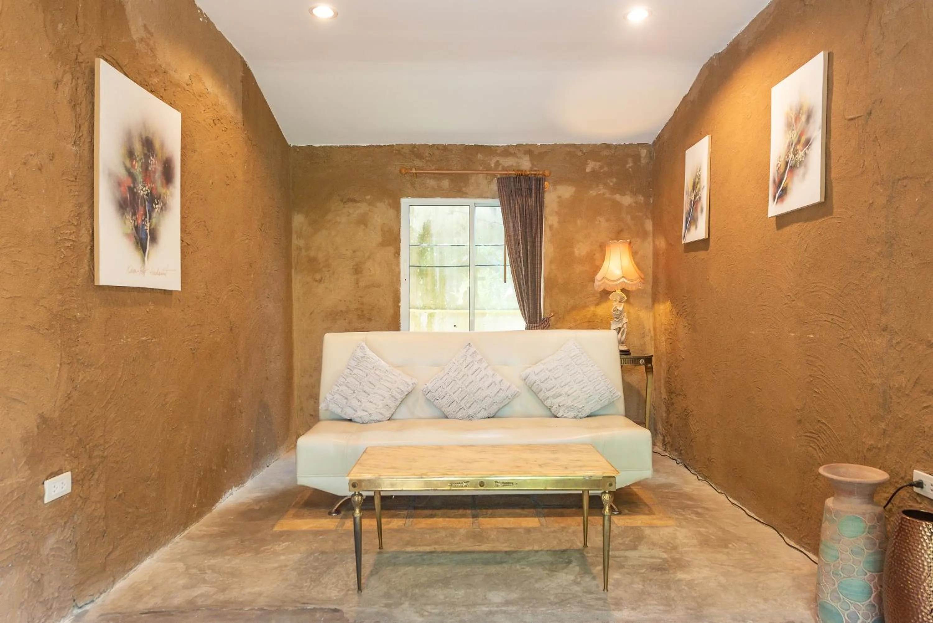 Living room in Muntra Garden Resort