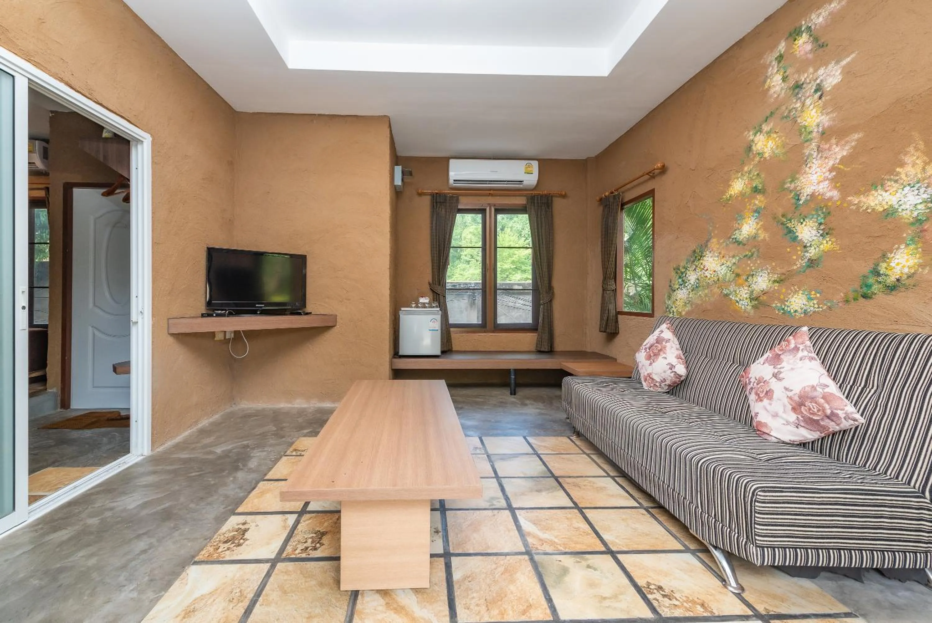 Seating area in Muntra Garden Resort