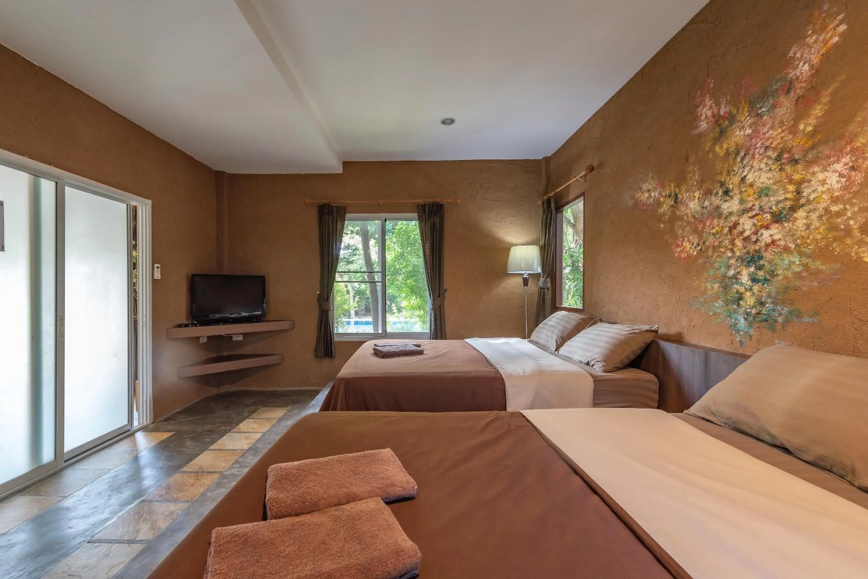 Photo of the whole room, Bed in Muntra Garden Resort