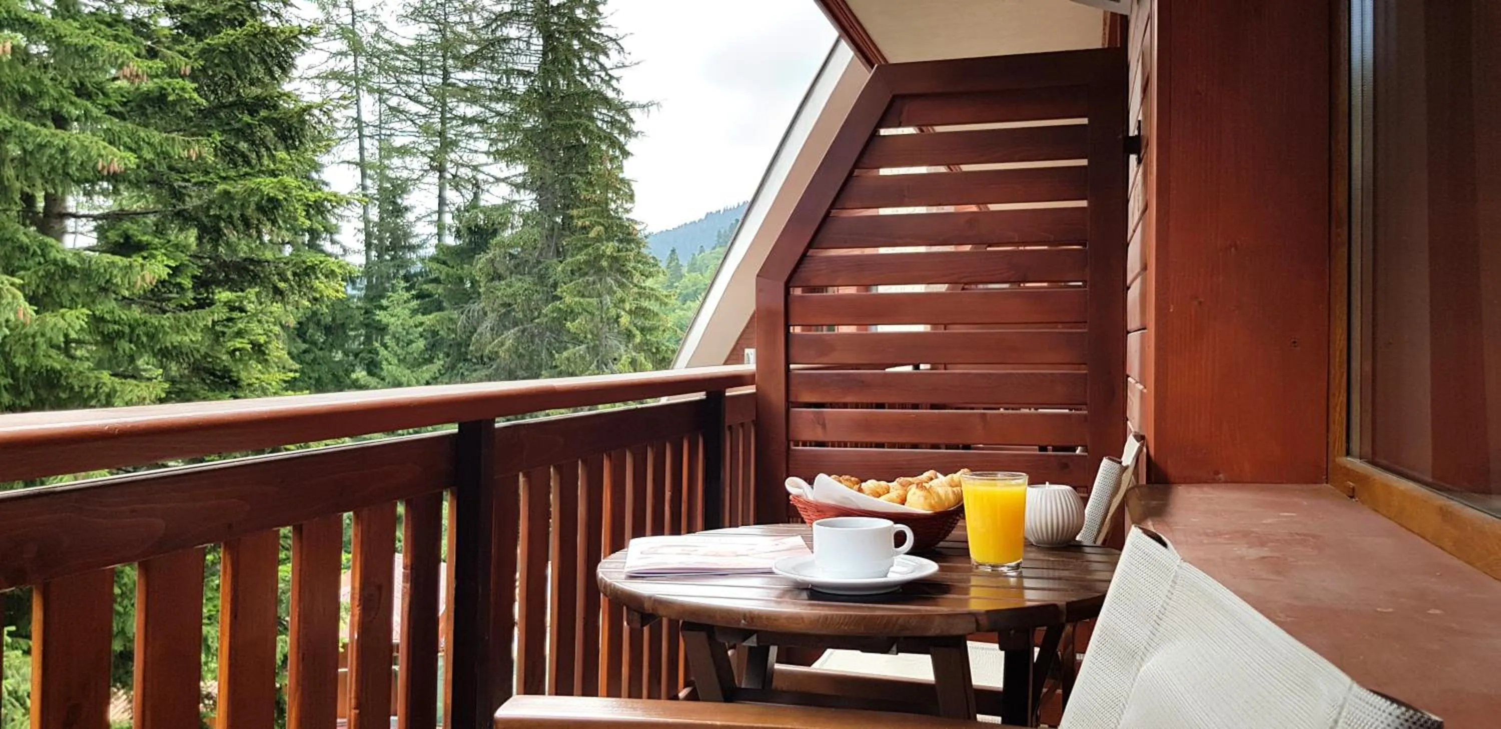 Balcony/Terrace in Hotel Yastrebets Wellness & Spa