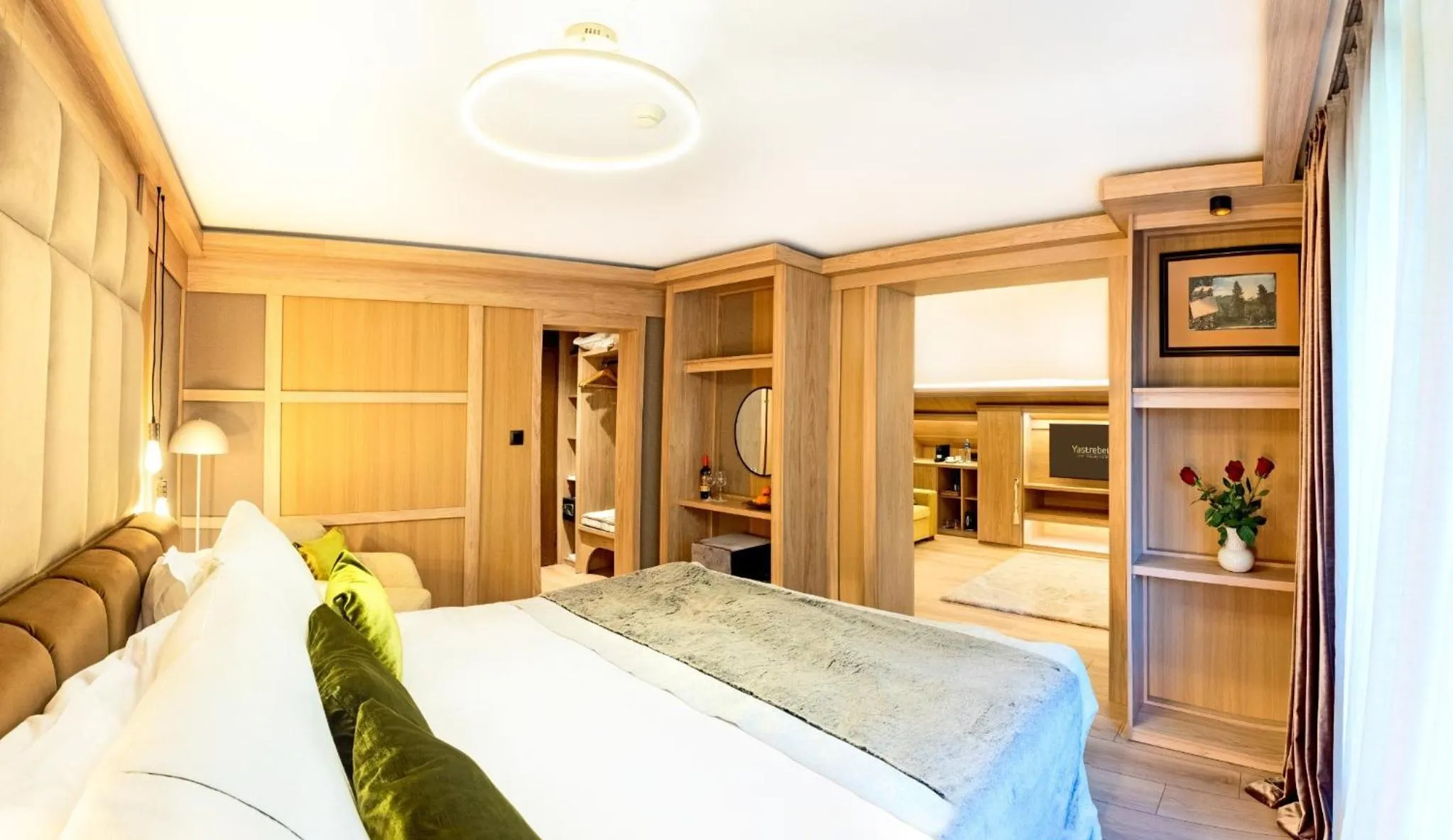 TV and multimedia, Bed in Hotel Yastrebets Wellness & Spa