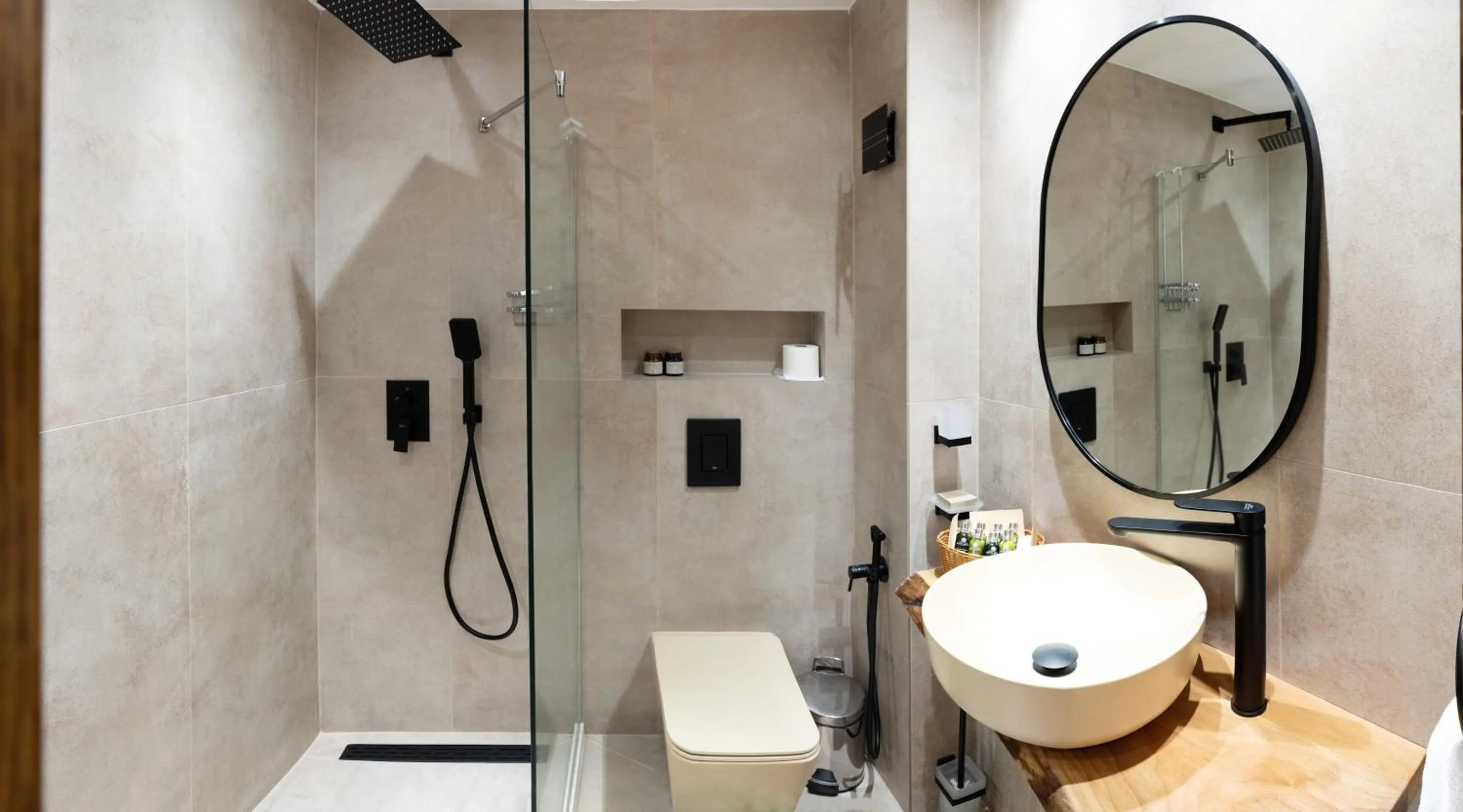 Bathroom in Hotel Yastrebets Wellness & Spa