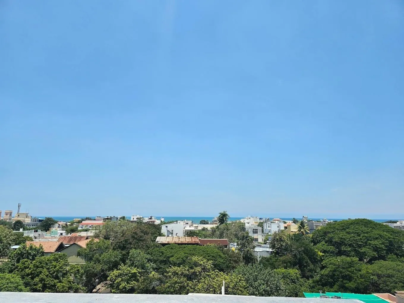 City view in The French Villa Elite