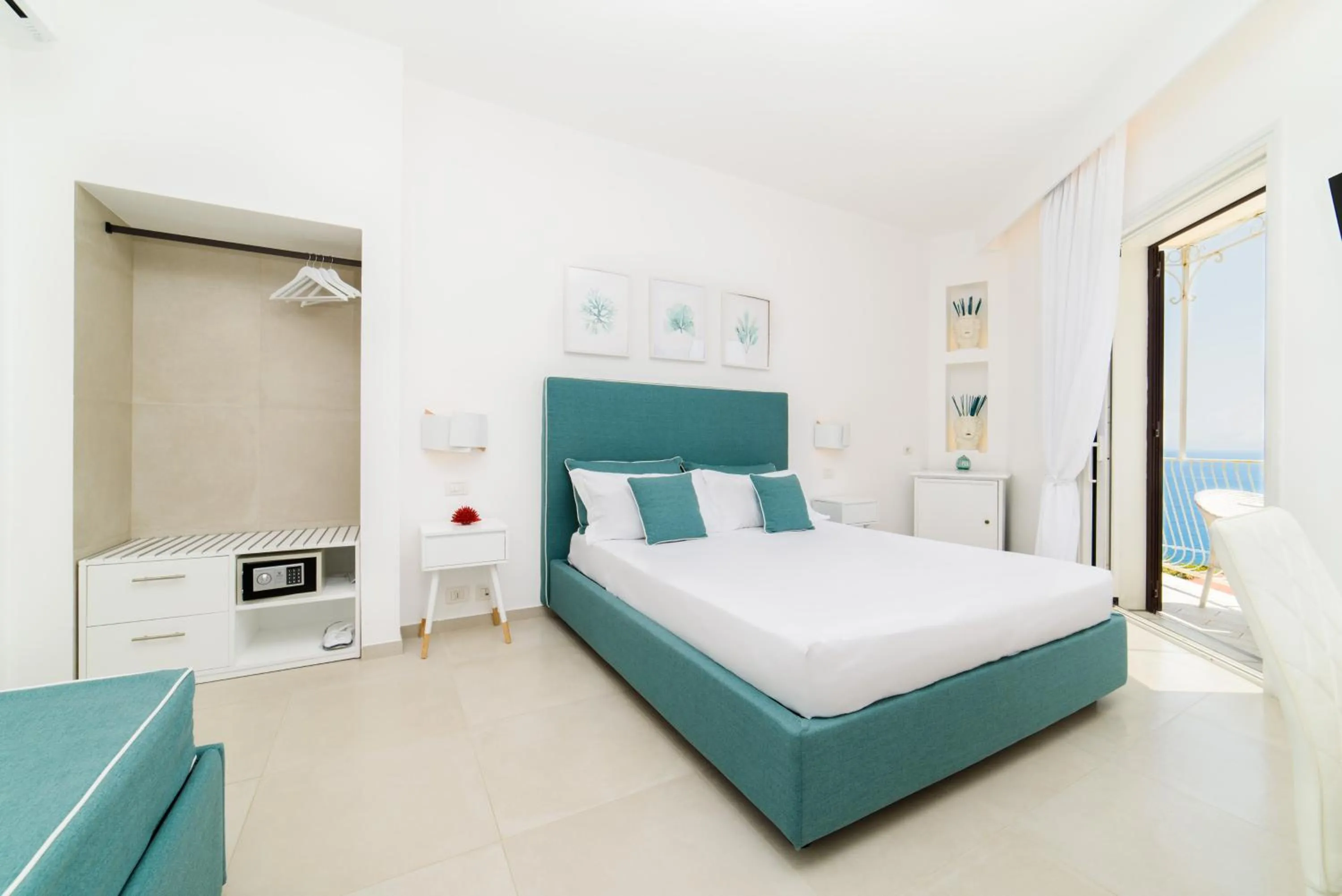 View (from property/room), Bed in Residenza Al Pesce D'Oro