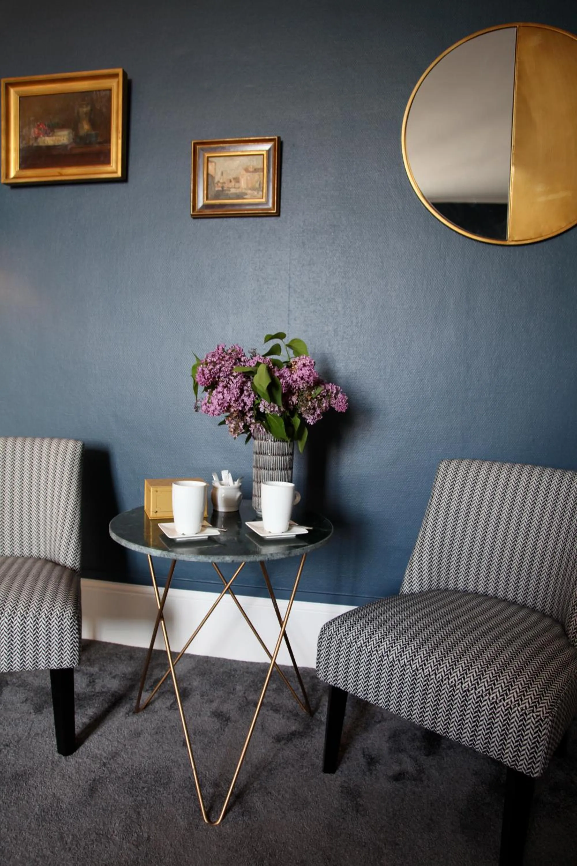 Decorative detail in La bohème - Chambres d’hôtes