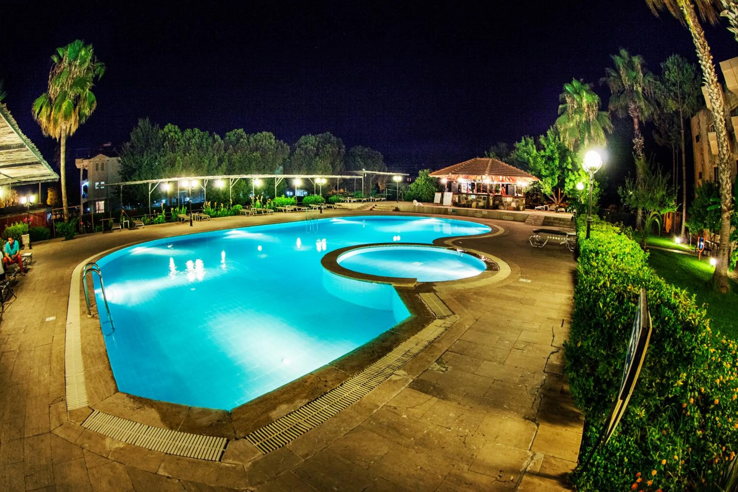 Swimming pool in Panorama Plaza
