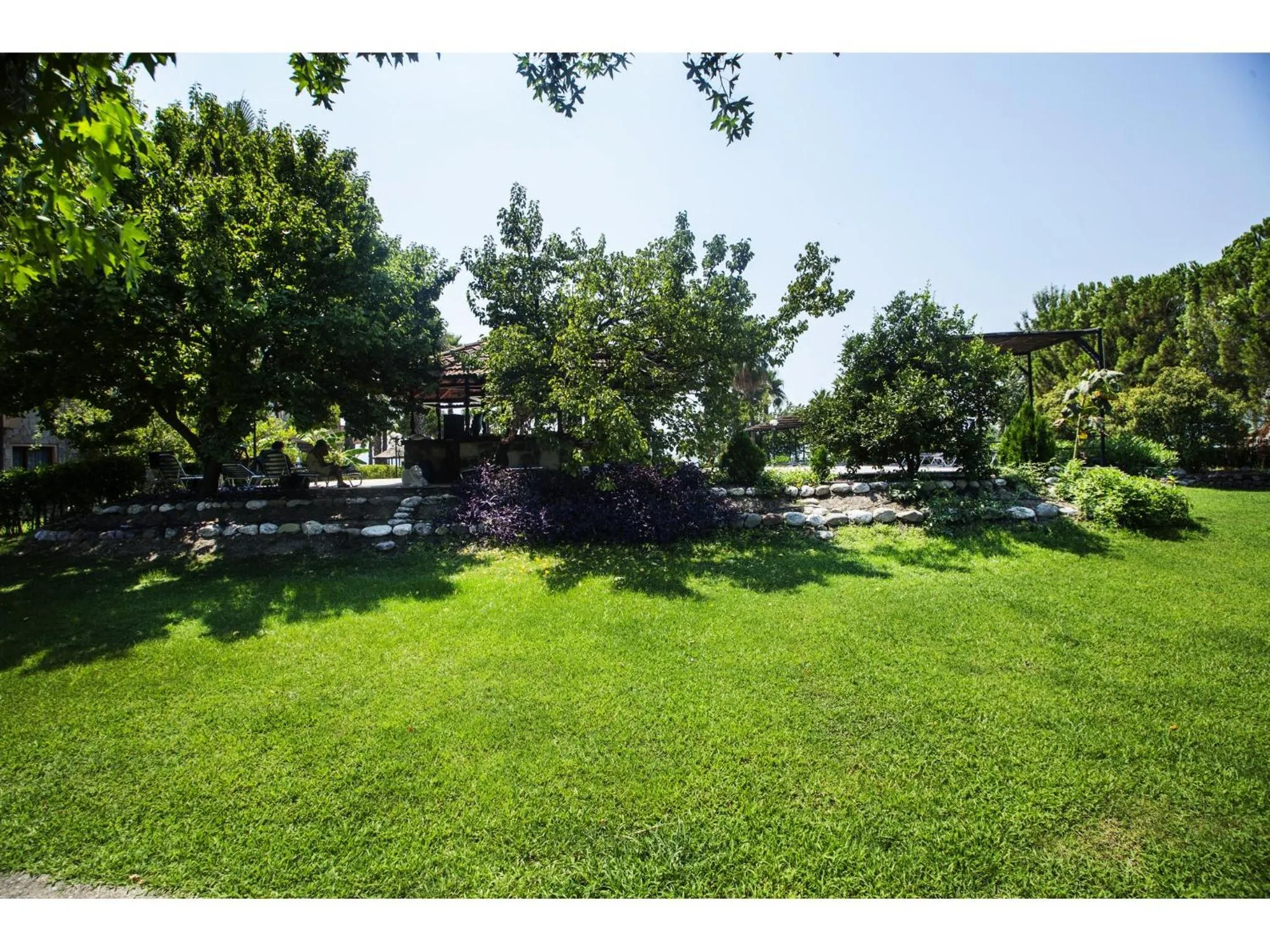 Garden view in Panorama Plaza