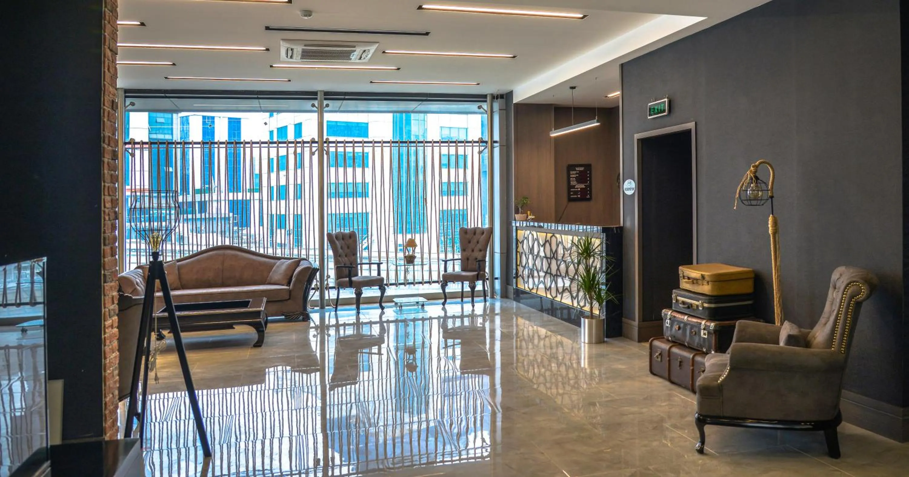 Lobby or reception in A11 Hotel Atasehir