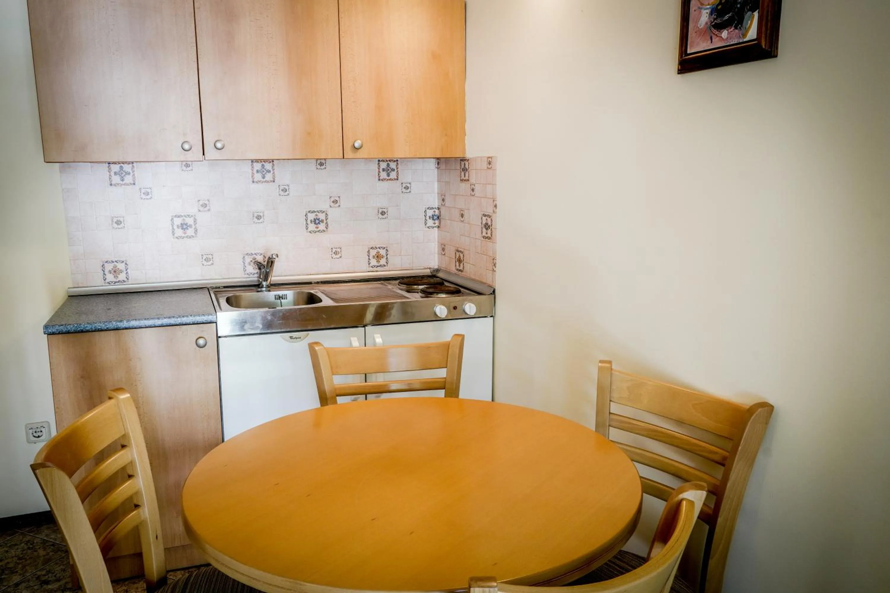 Kitchen or kitchenette in Vita Park Hotel & Aqua Park