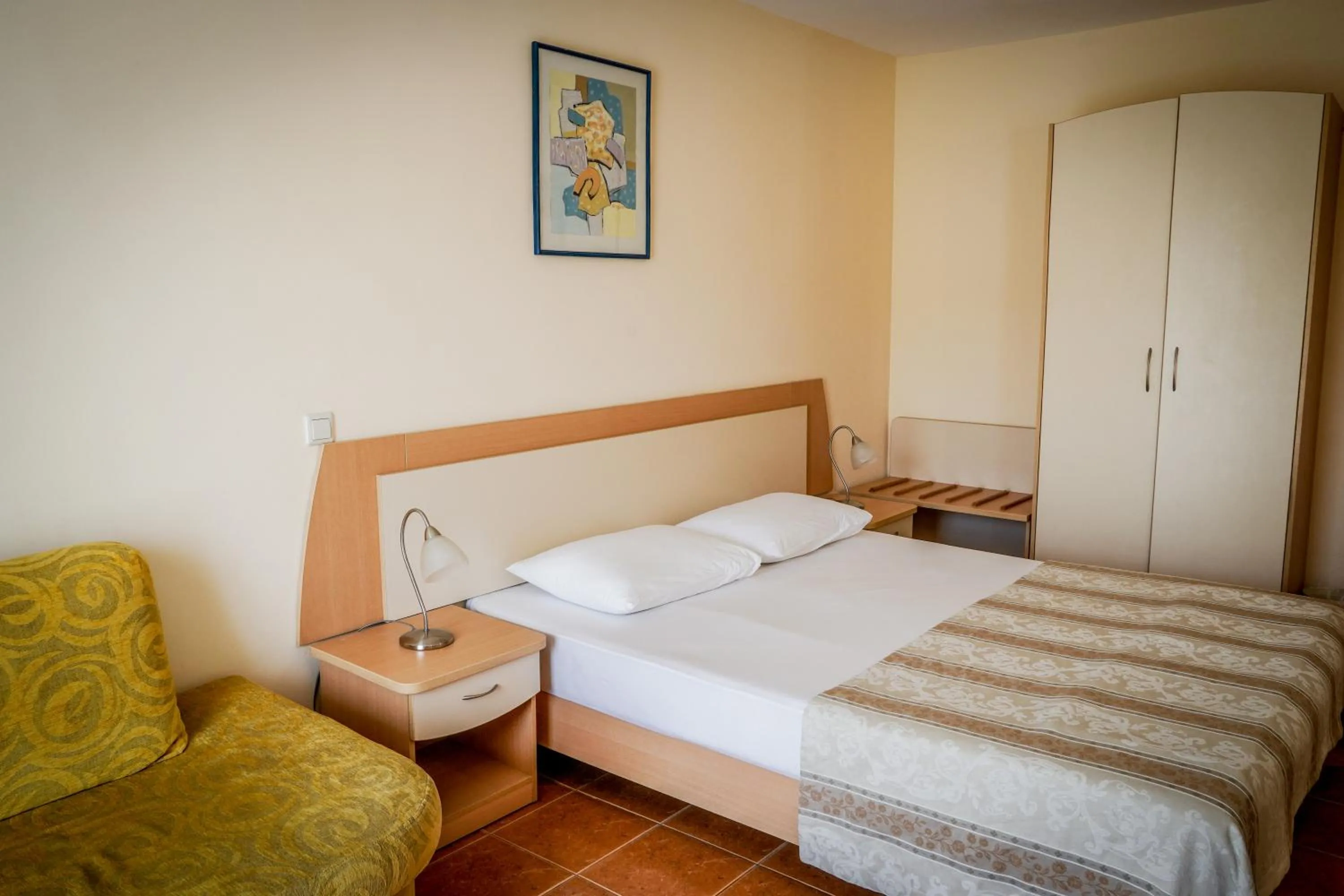 Bed in Vita Park Hotel & Aqua Park