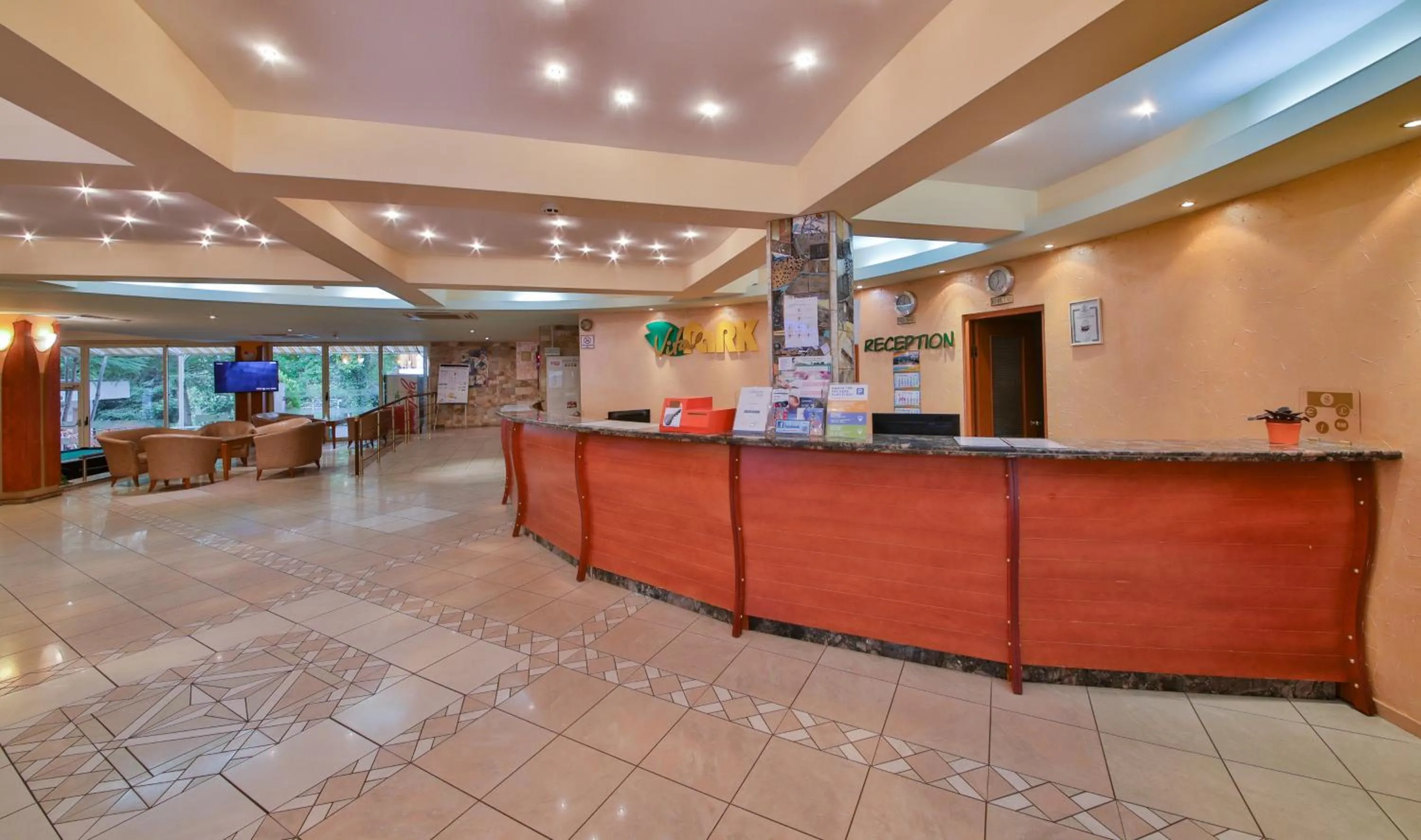 Lobby or reception in Vita Park Hotel & Aqua Park