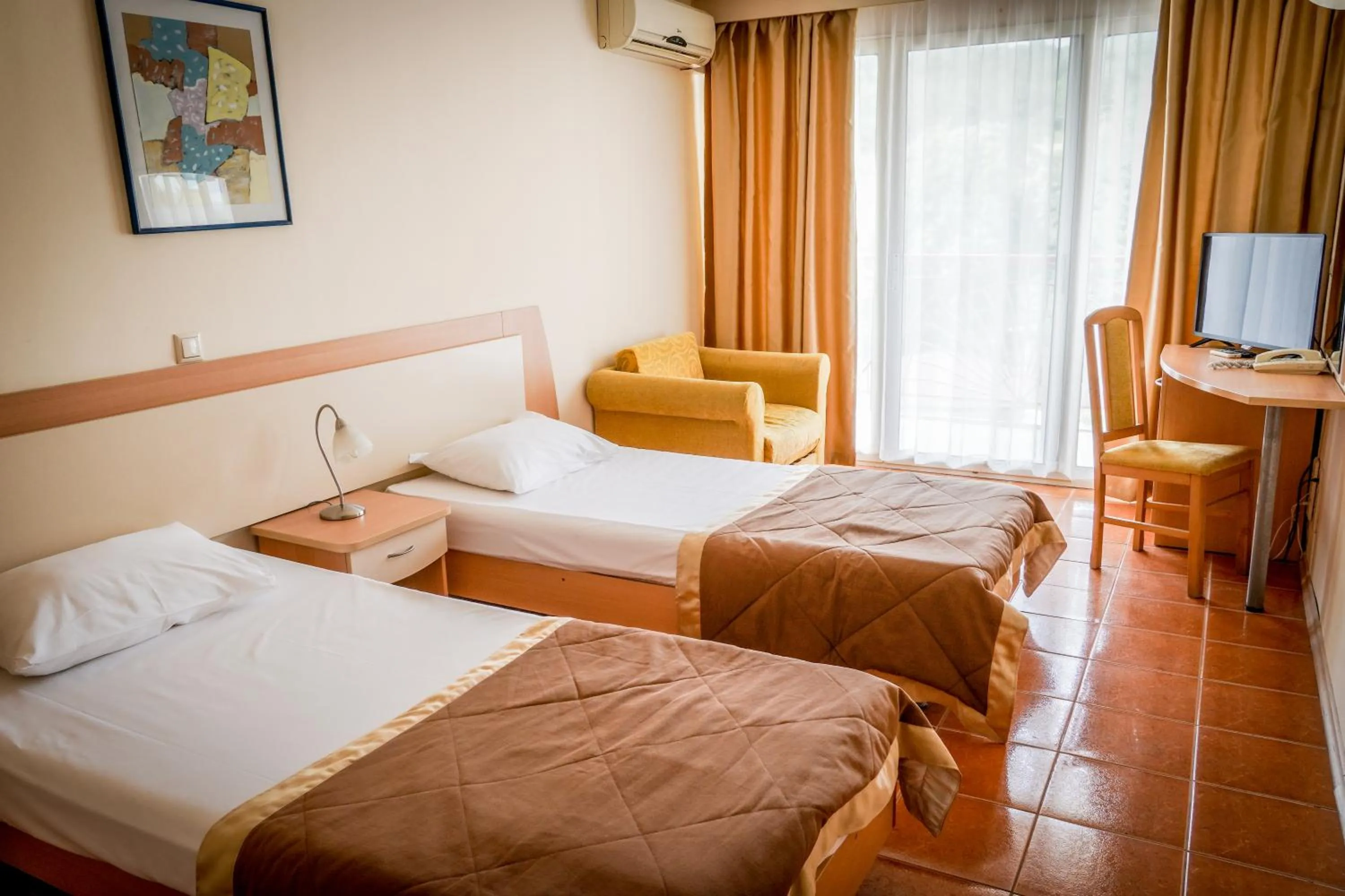 Bed in Vita Park Hotel & Aqua Park