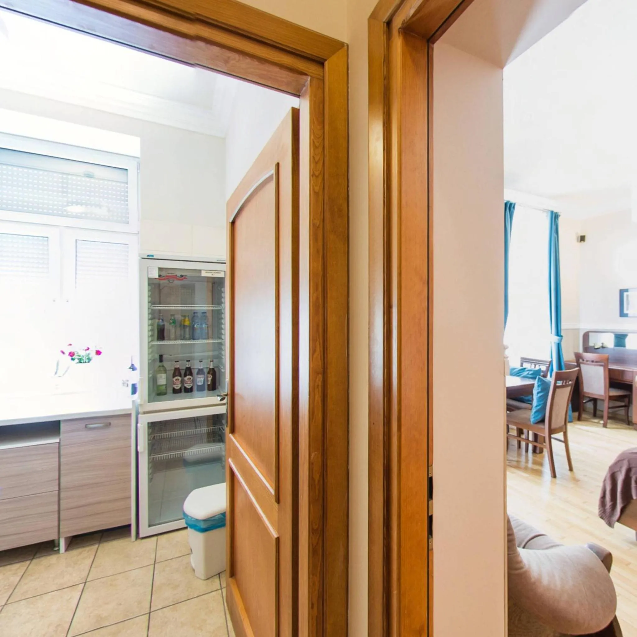 Kitchen or kitchenette in Apartamenty Kajzer