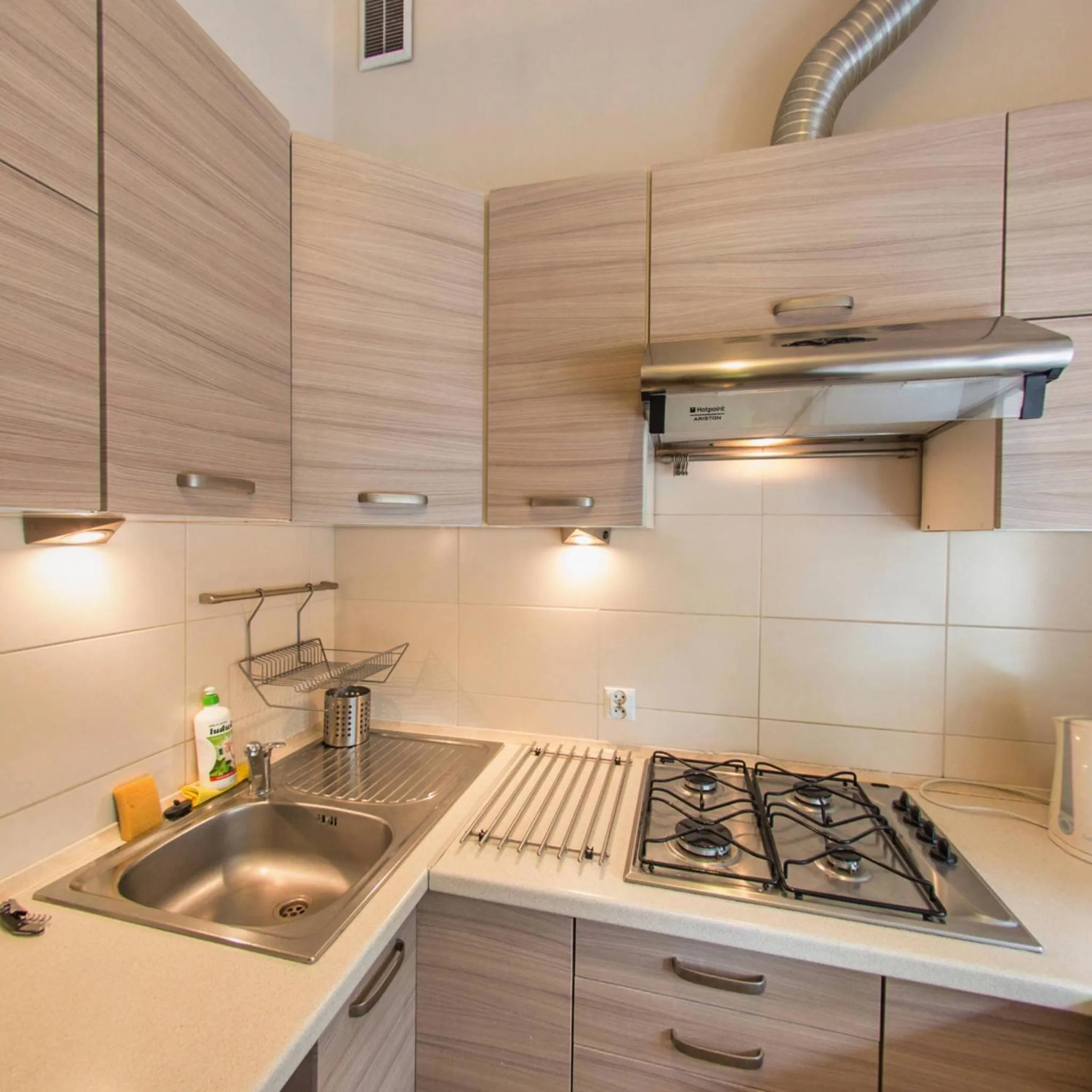 Kitchen or kitchenette in Apartamenty Kajzer