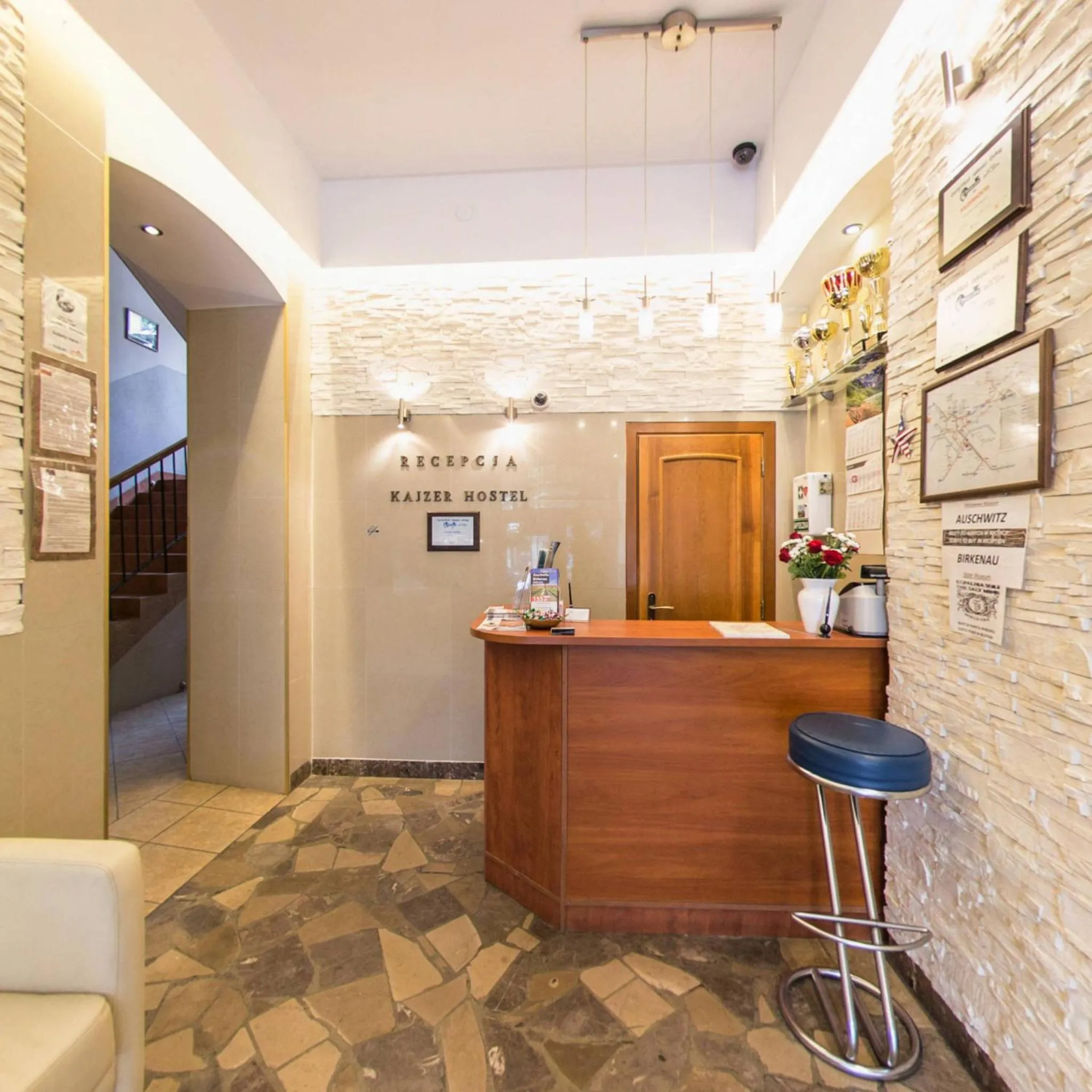 Lobby or reception in Apartamenty Kajzer