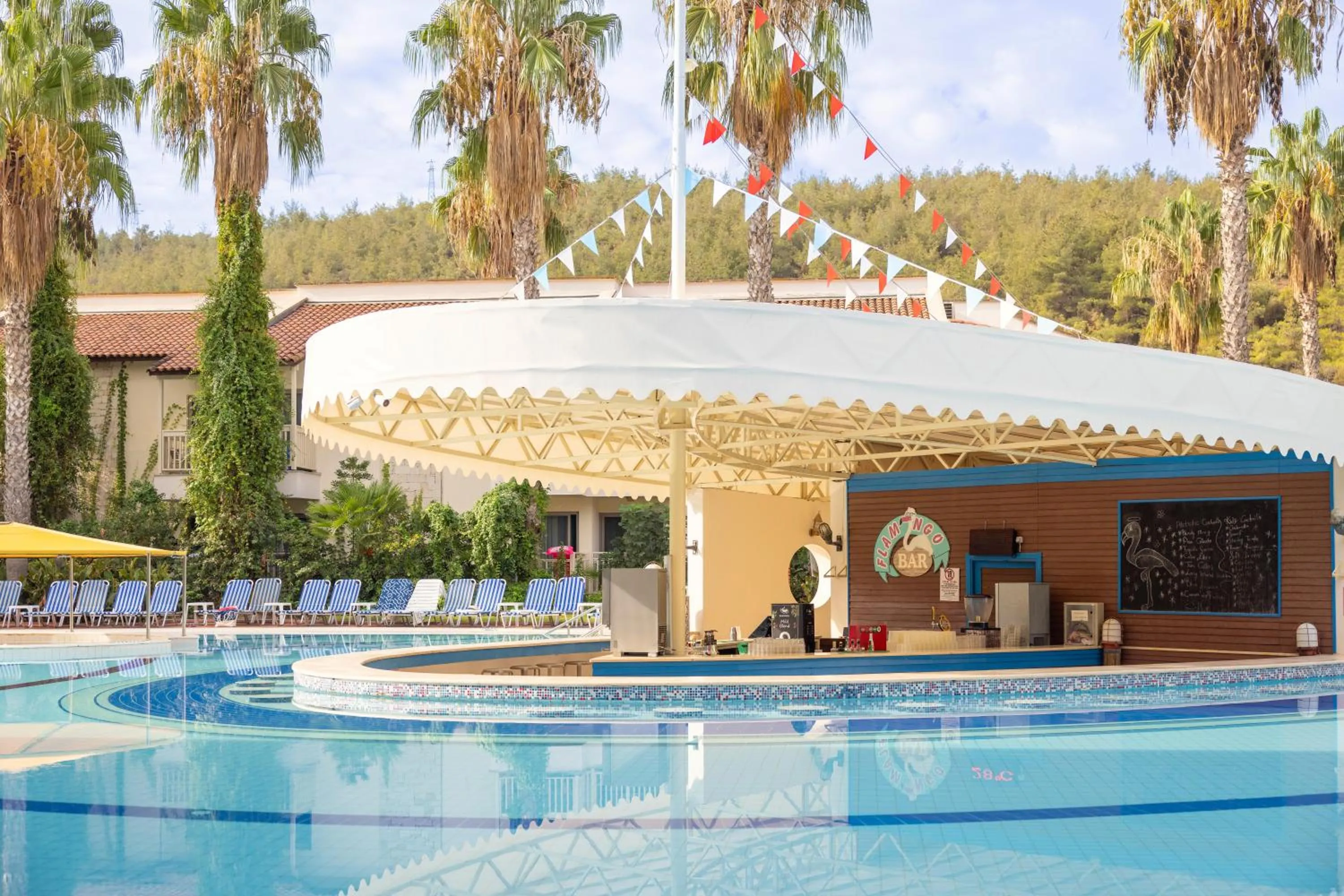 Swimming pool in Aqua Fantasy Aquapark Hotel & Spa - Ultra All Inclusive