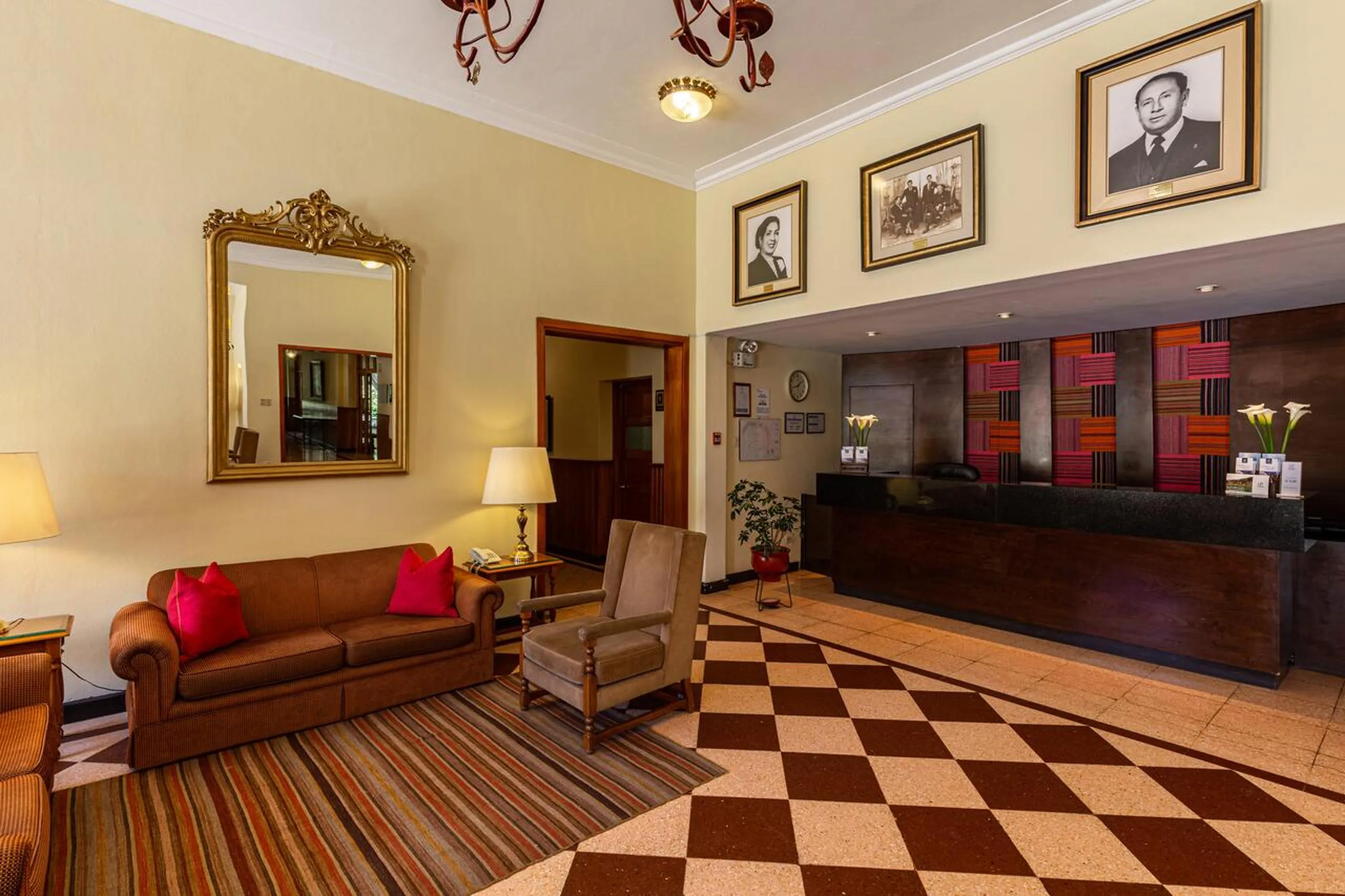 Lobby or reception in LP Los Portales Hotel Tarma