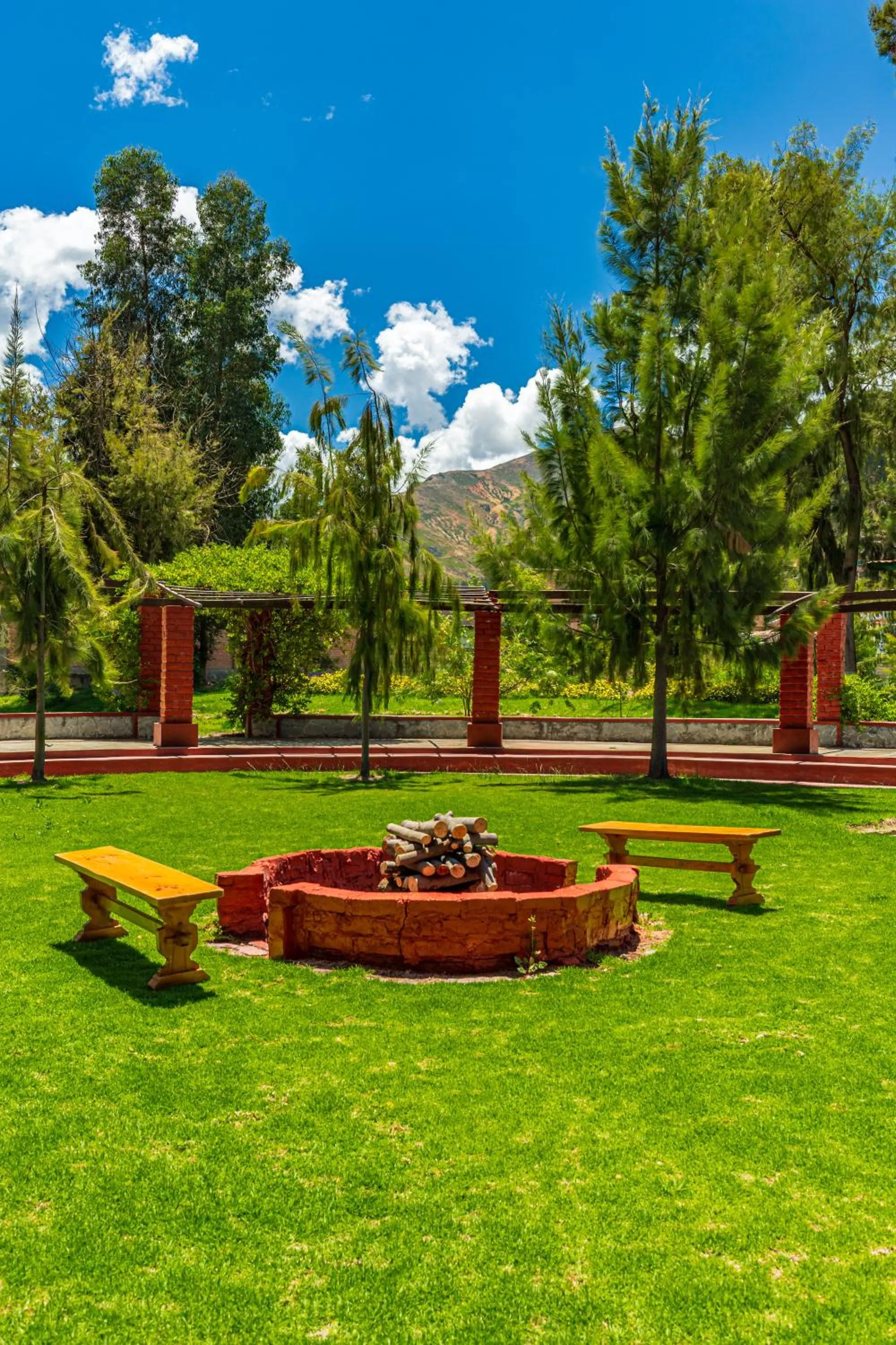 Garden in LP Los Portales Hotel Tarma