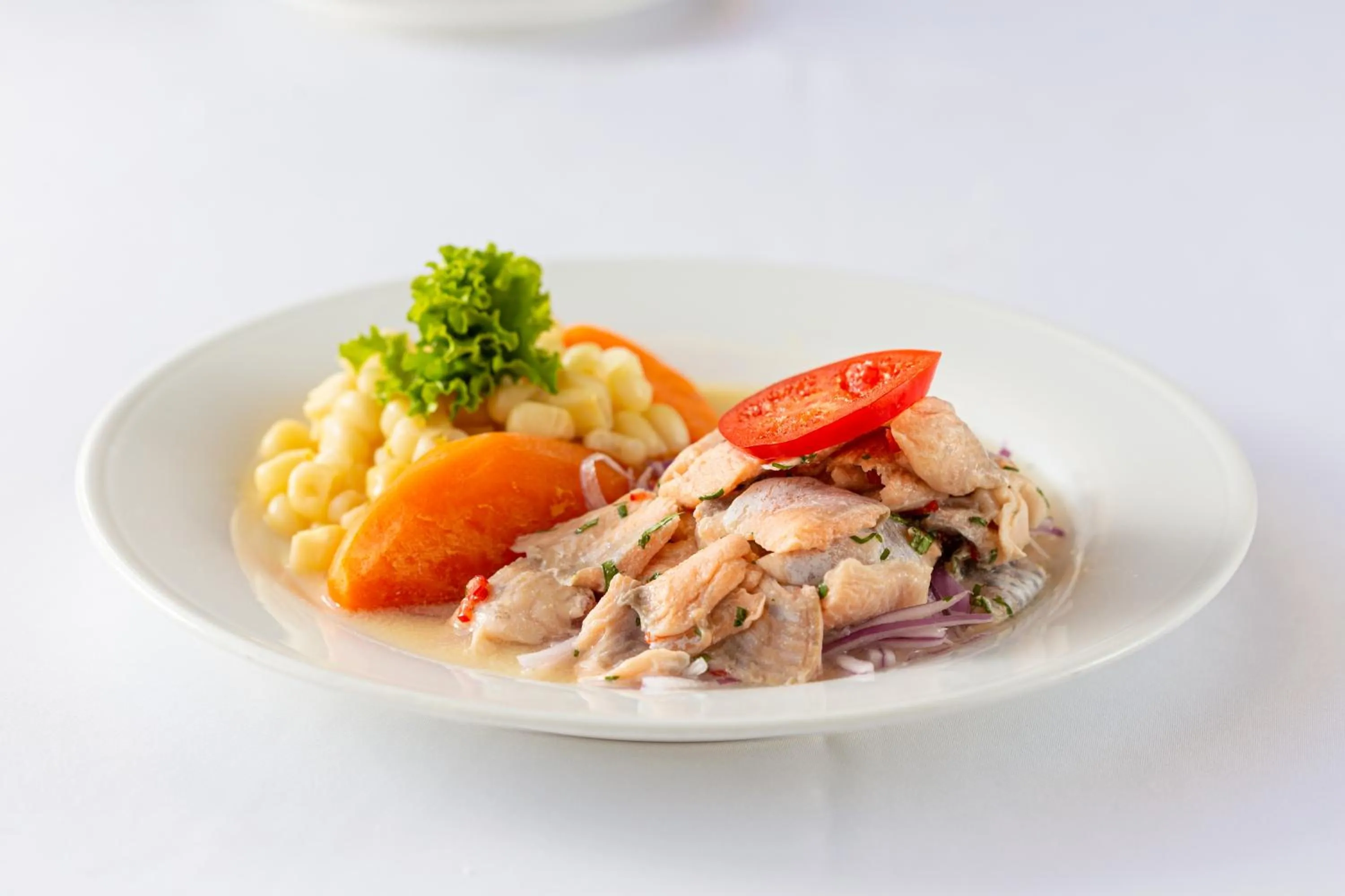 Food close-up in LP Los Portales Hotel Tarma