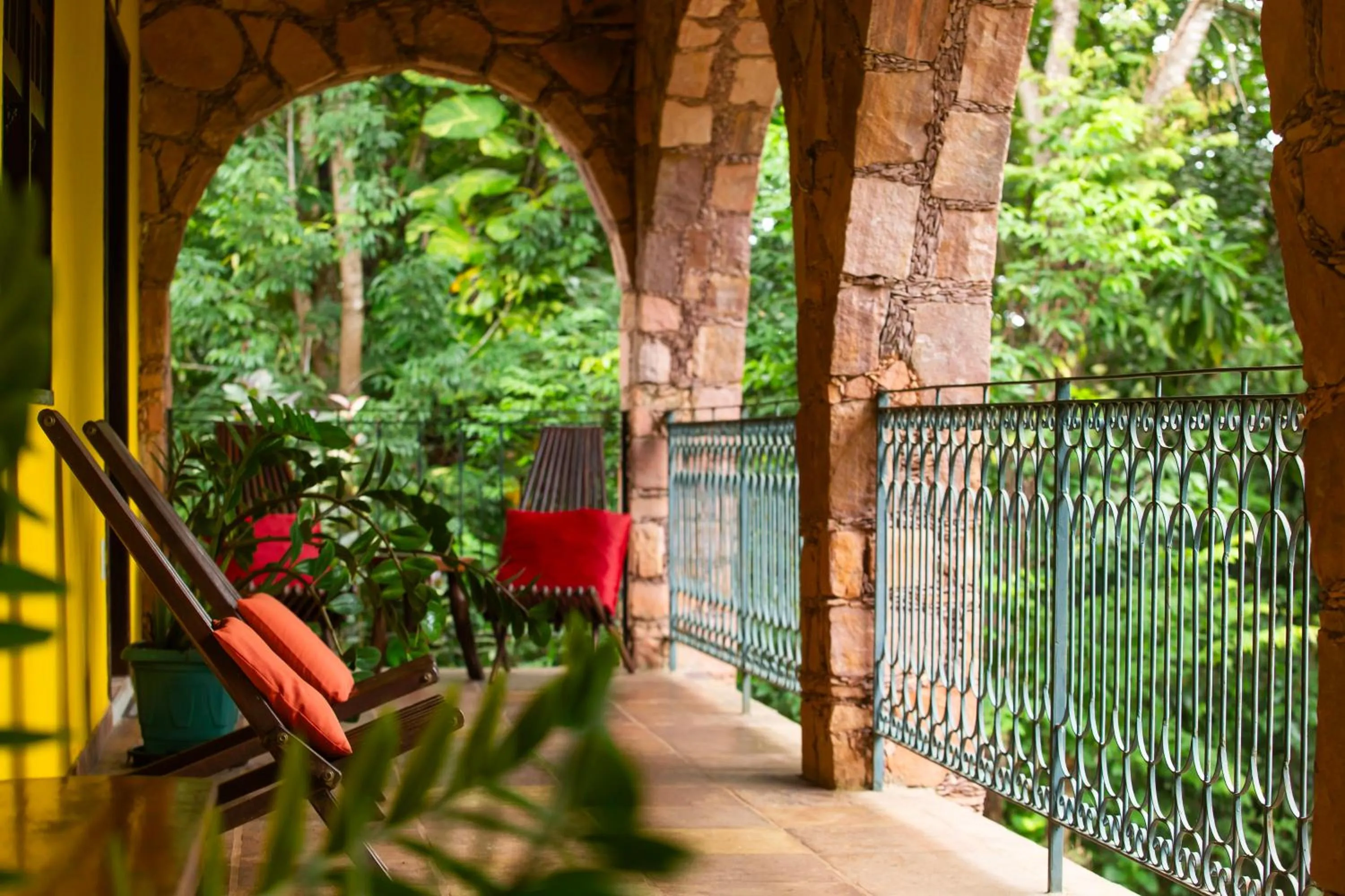 Day in Pousada Canto No Bosque