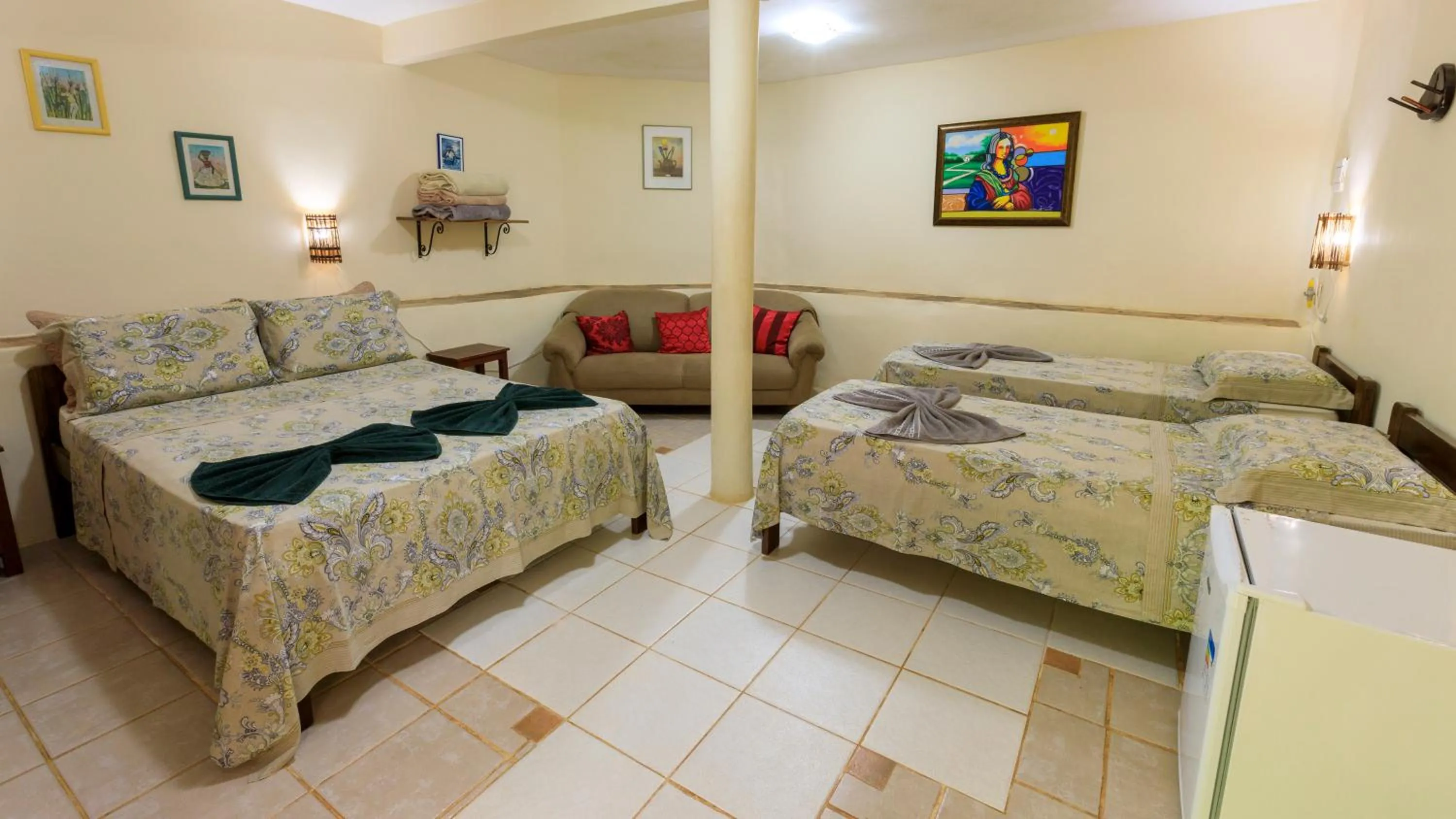 Restaurant/places to eat, Bed in Pousada Canto No Bosque