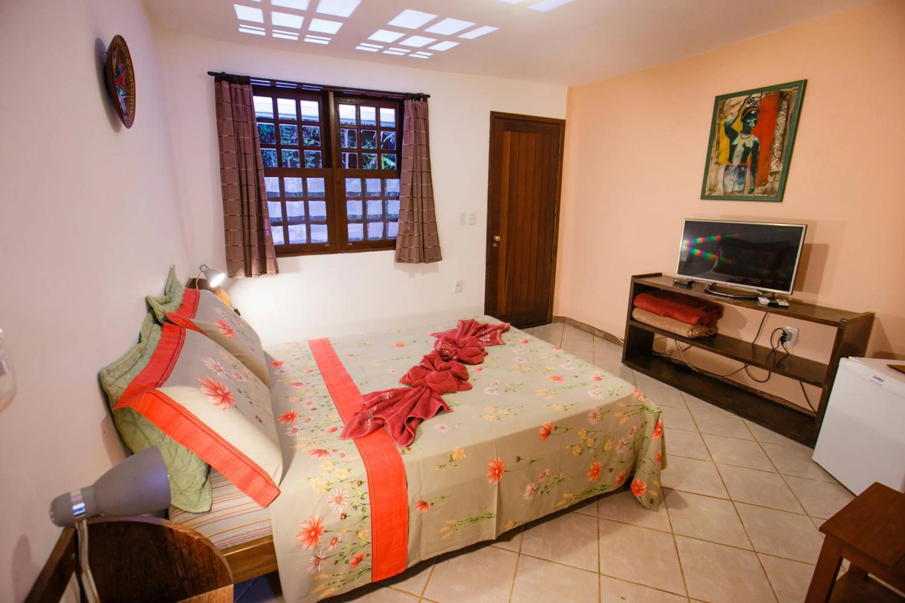 Bedroom, Bed in Pousada Canto No Bosque