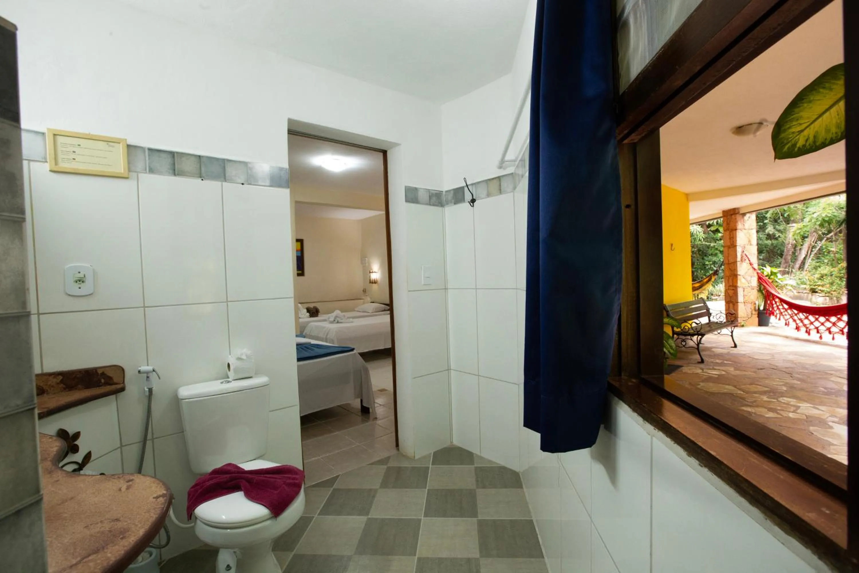 Shower in Pousada Canto No Bosque