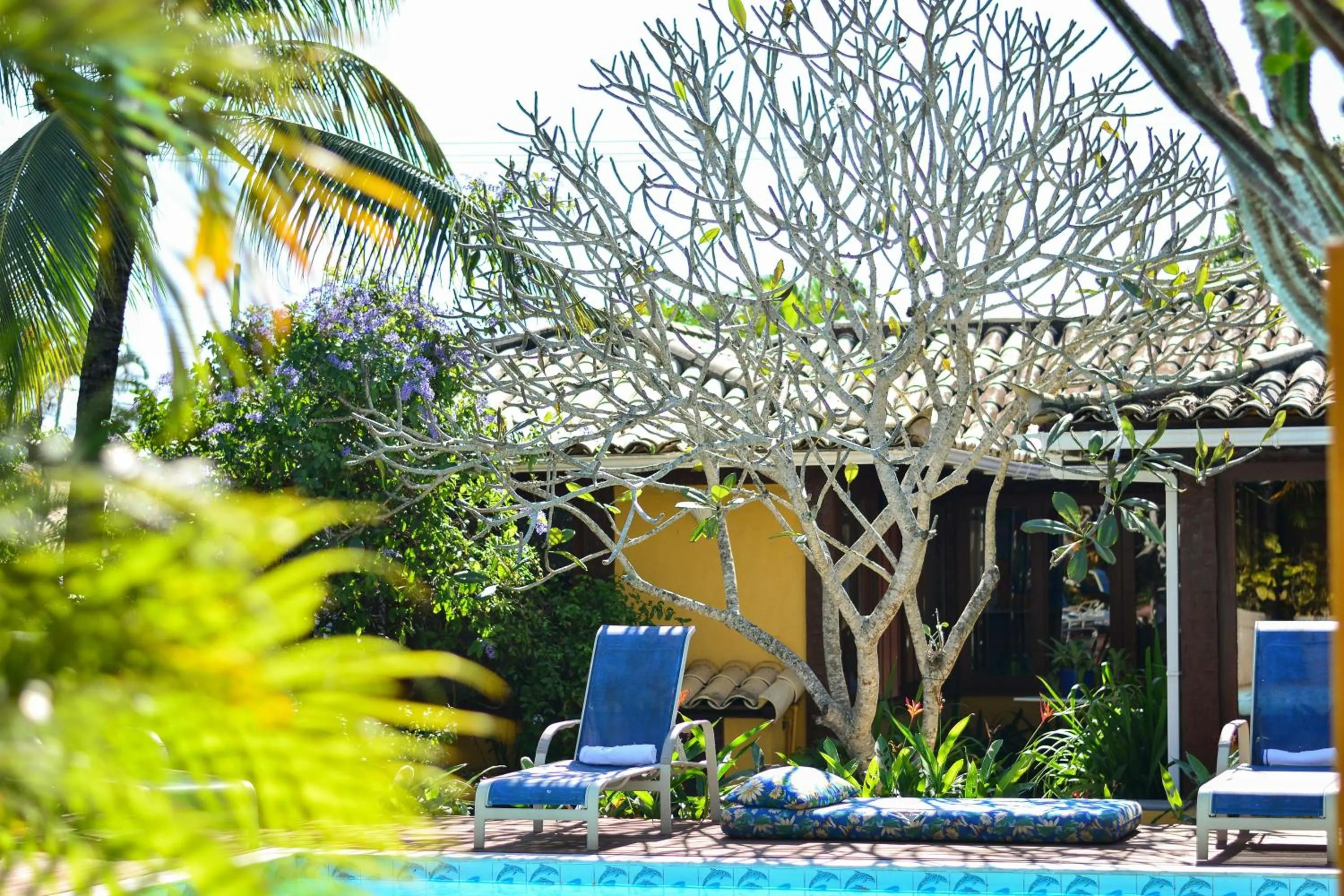 Pool view in Pousada do Namorado