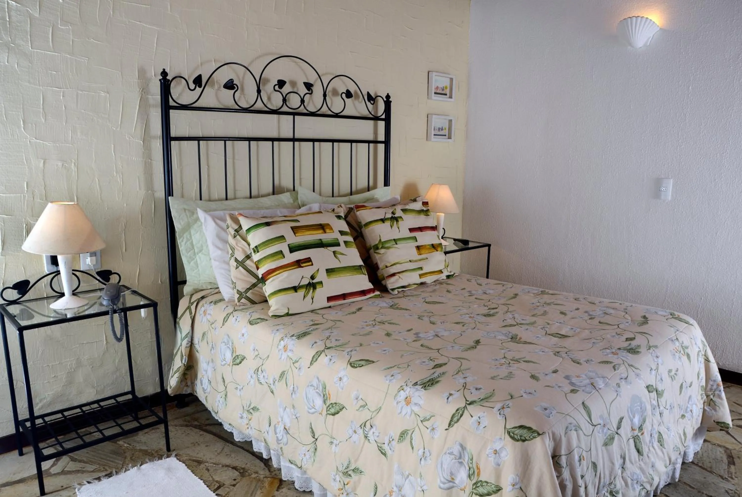 Bed in Pousada do Namorado