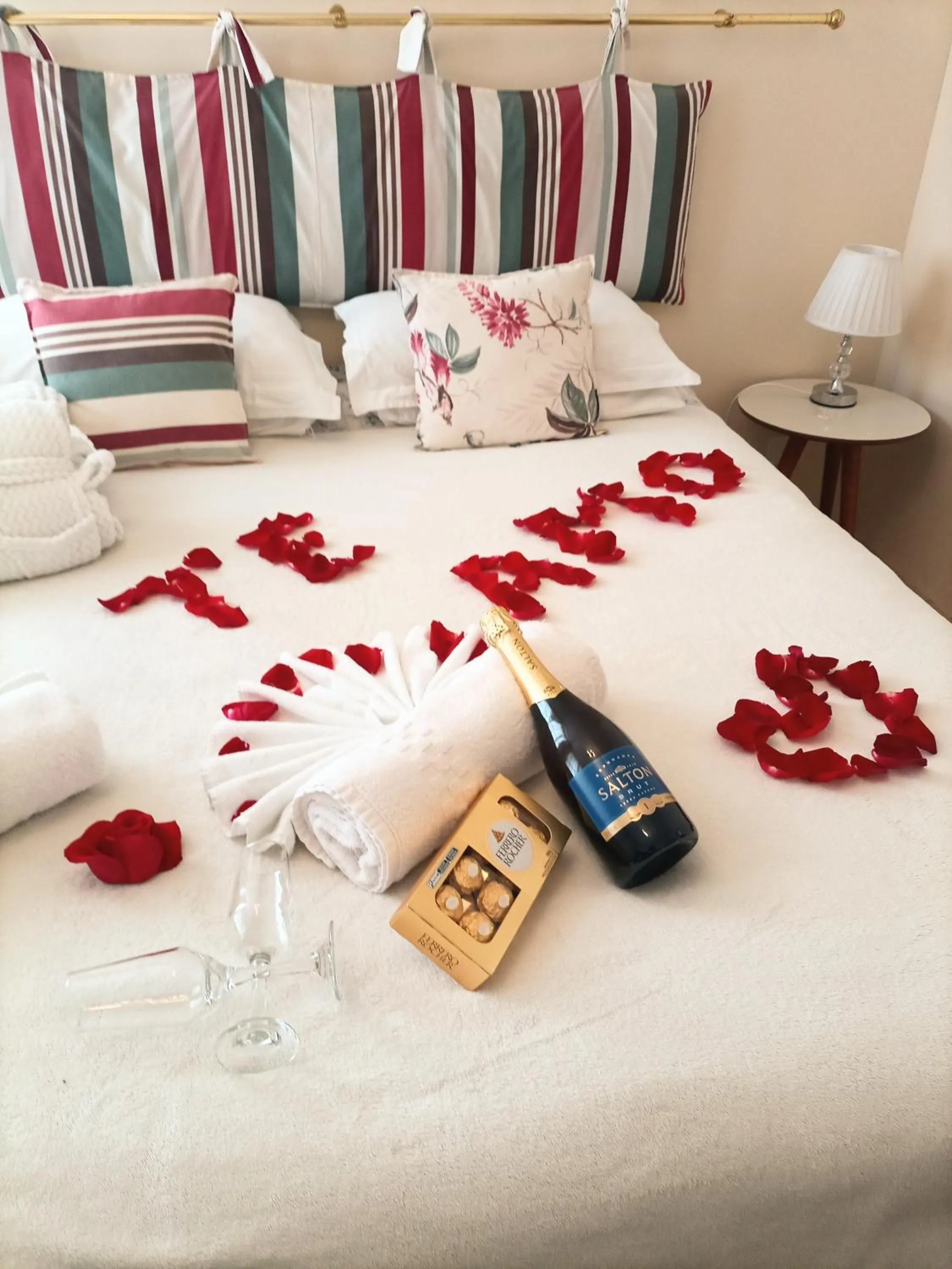 Bed in Pousada Confraria da Terra