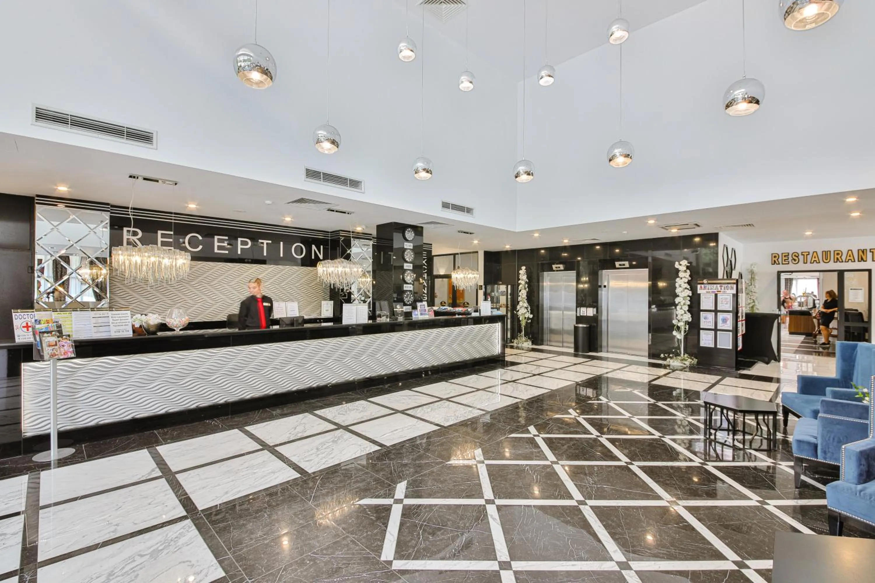 Lobby or reception in Prestige Deluxe Hotel Aquapark Club - All inclusive