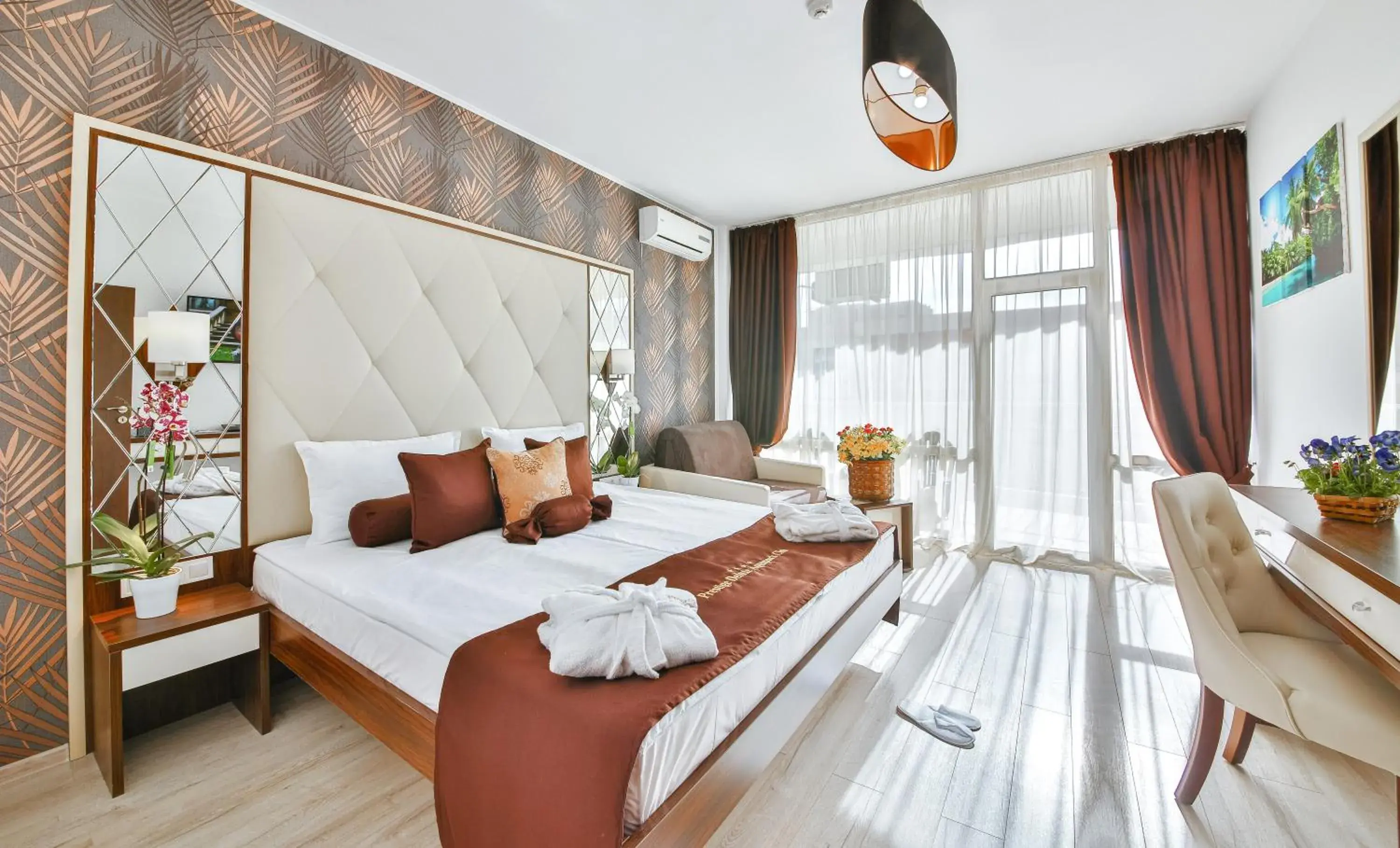 Two-Bedroom Deluxe Suite with Balcony - Free Aquapark Access in Prestige Deluxe Hotel Aquapark Club - All inclusive Two-Bedroom Deluxe Suite with Balcony - Free Aquapark Access in Prestige Deluxe Hotel Aquapark Club - All inclusive