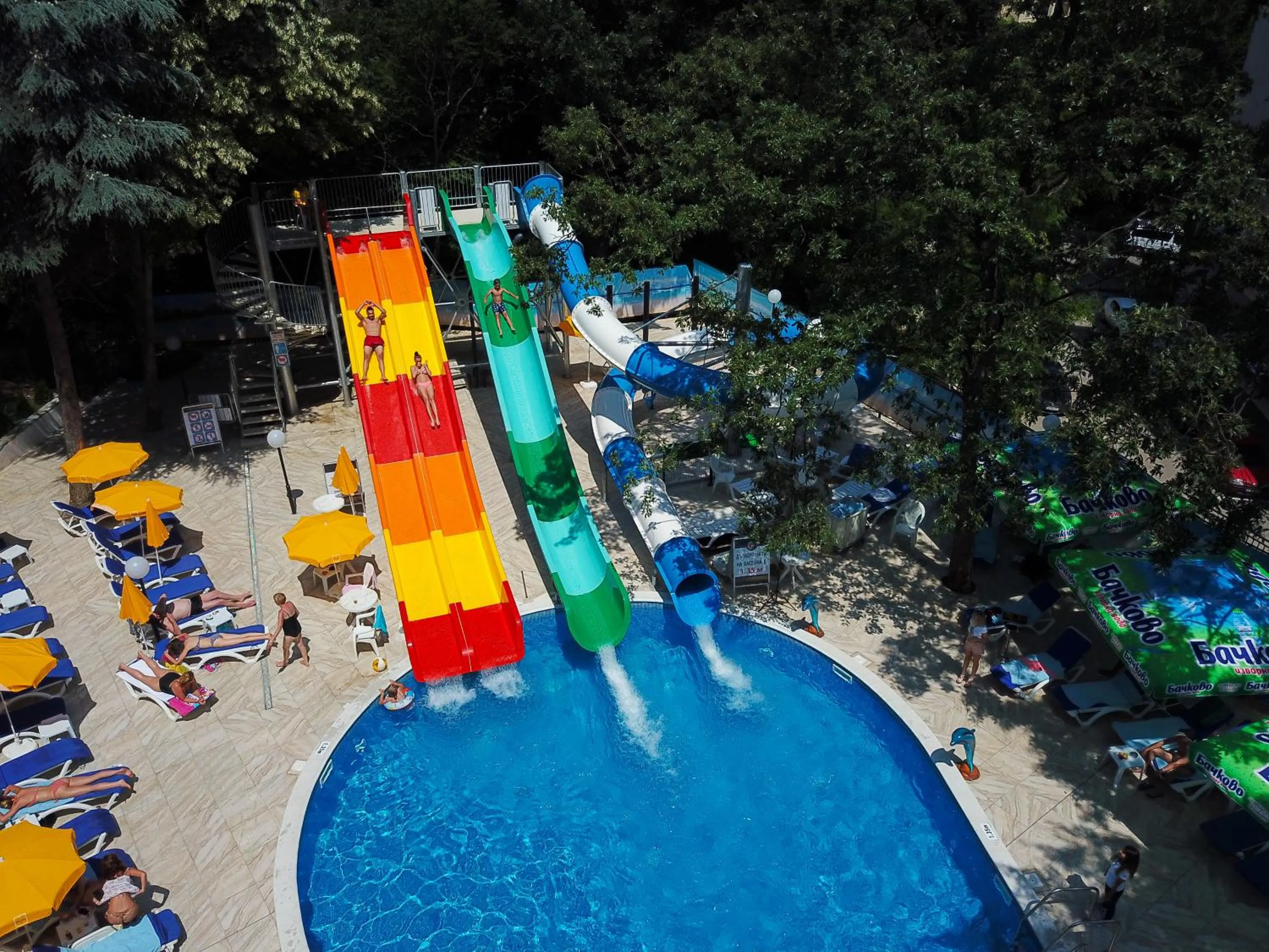 Aqua park in Prestige Deluxe Hotel Aquapark Club - All inclusive