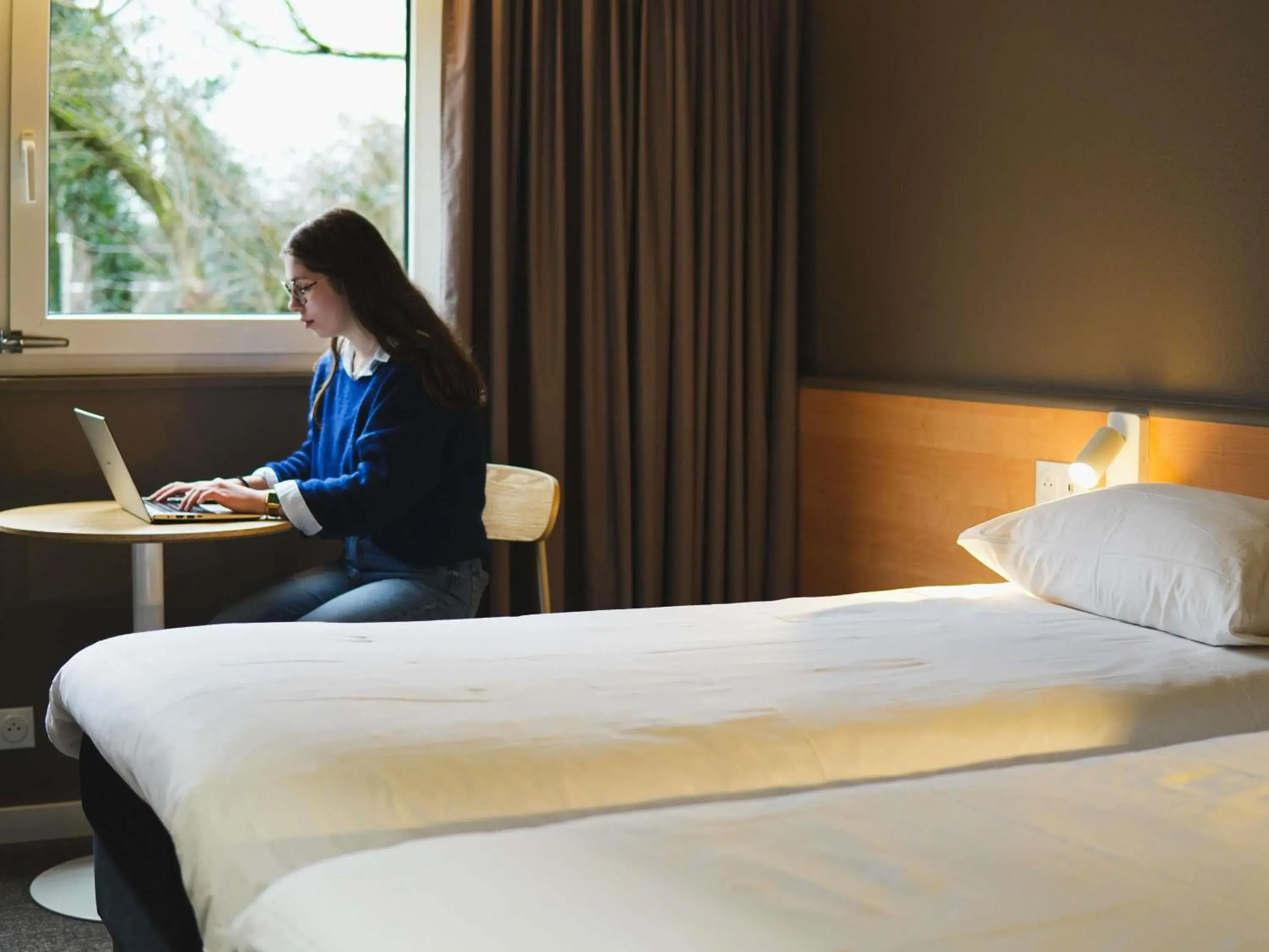 Twin Room in ibis Caen Porte d’Angleterre Twin Room in ibis Caen Porte d’Angleterre