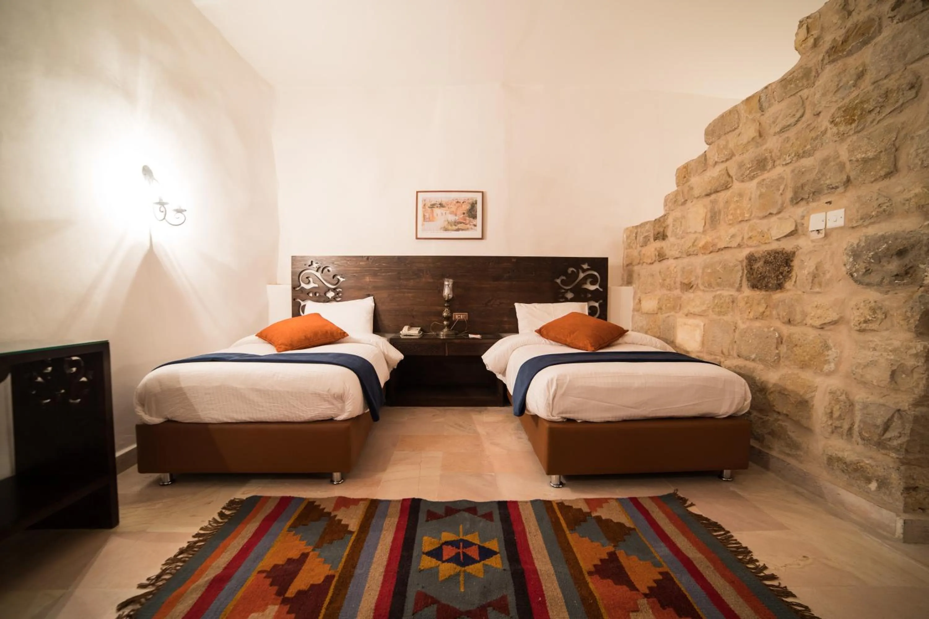 Bed in The Old Village Hotel & Resort