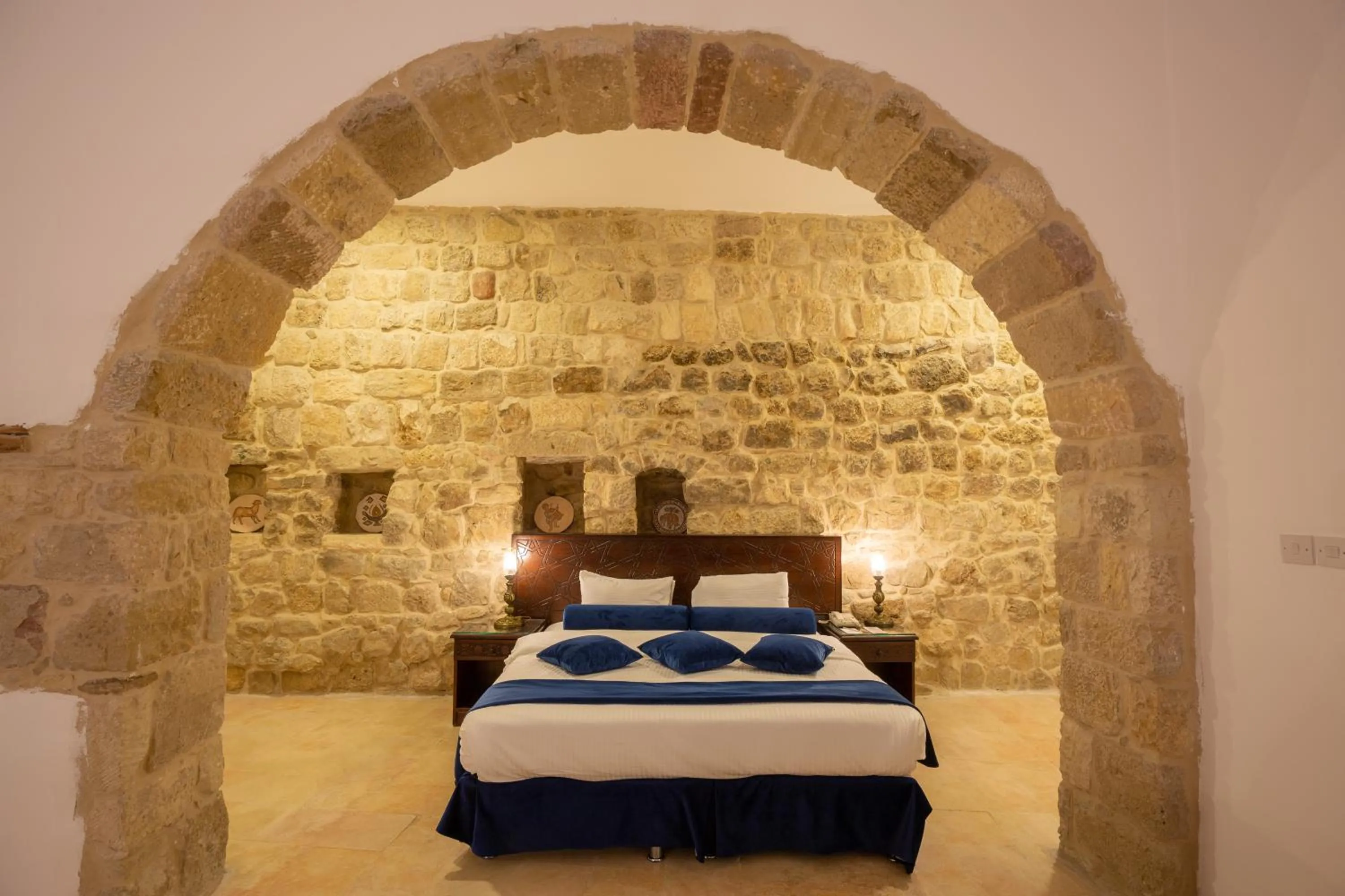 Bed in The Old Village Hotel & Resort