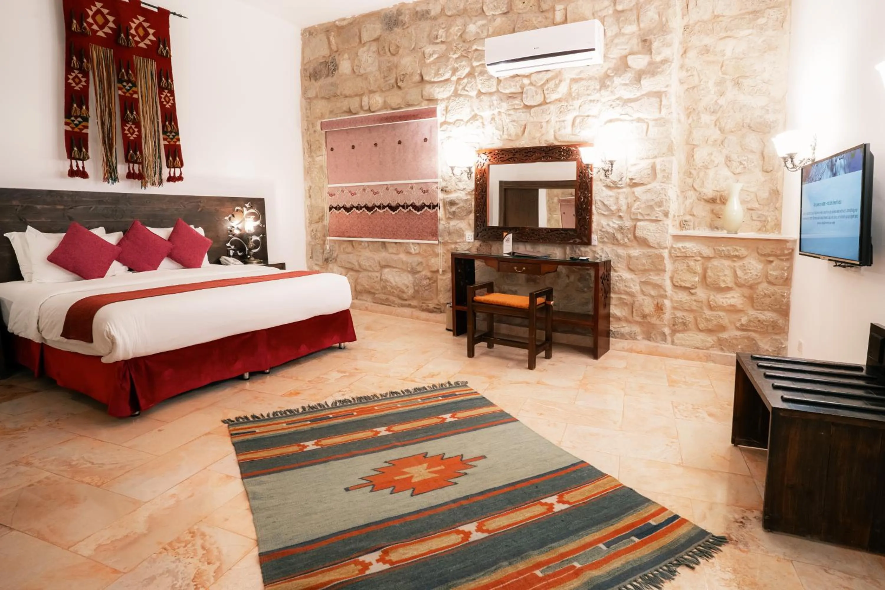 Bed in The Old Village Hotel & Resort