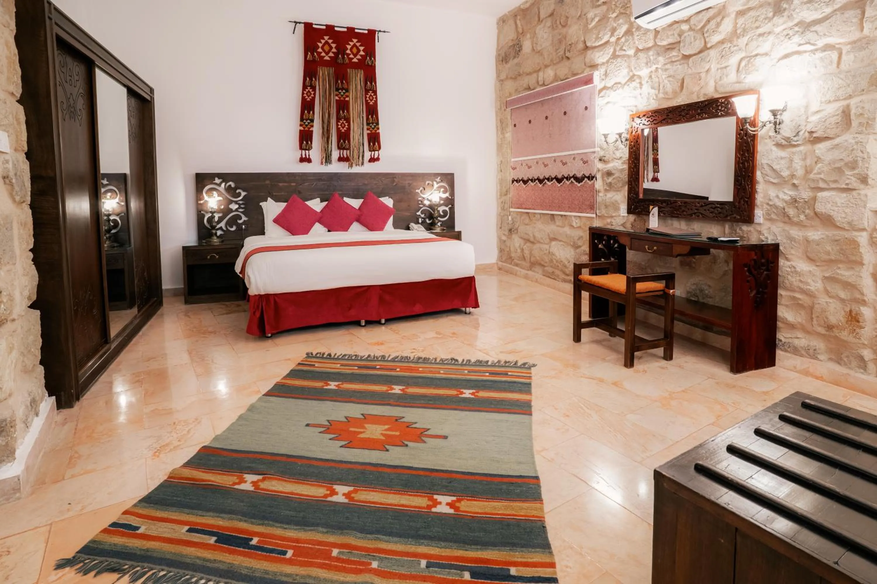 Bed in The Old Village Hotel & Resort