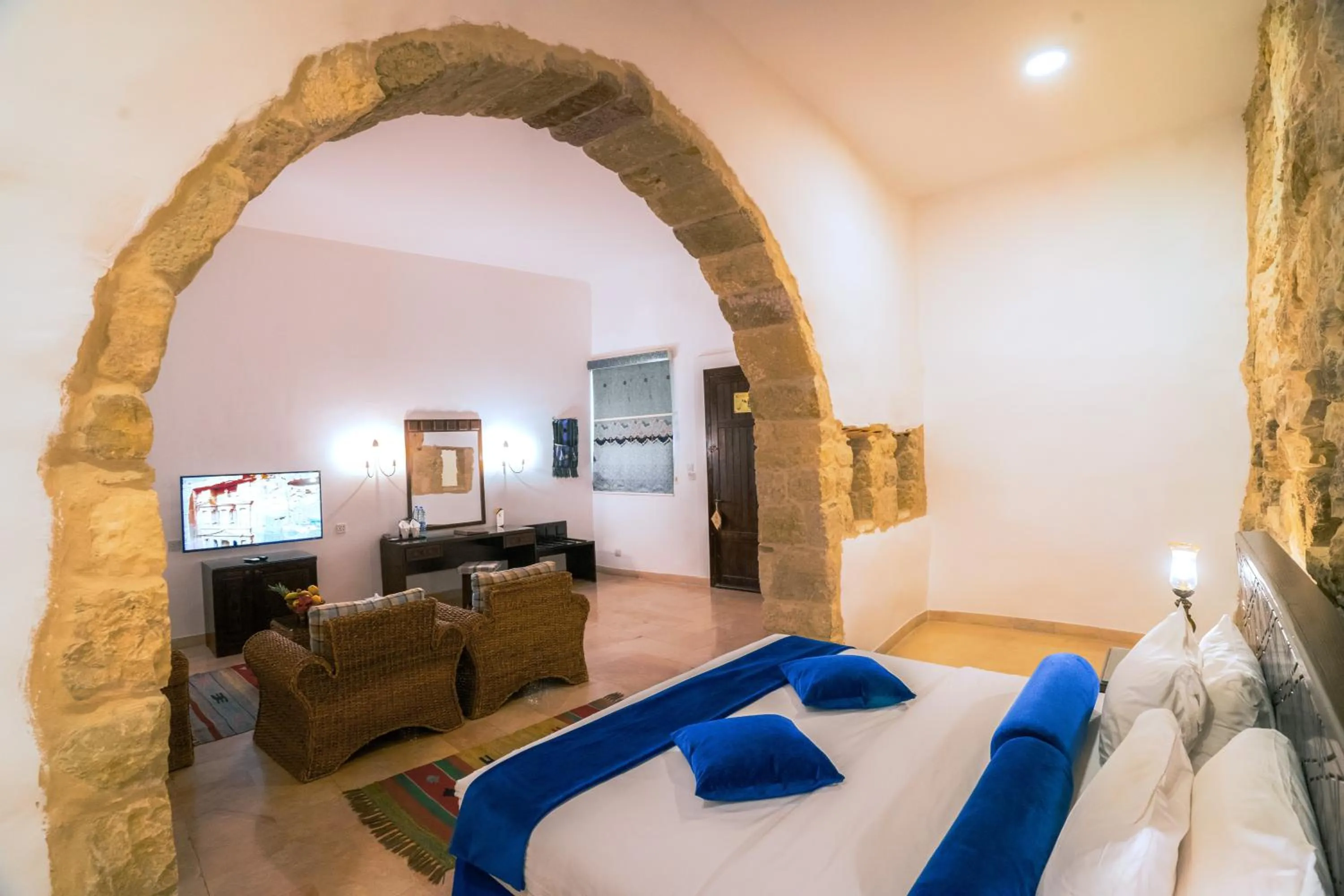 Bed in The Old Village Hotel & Resort