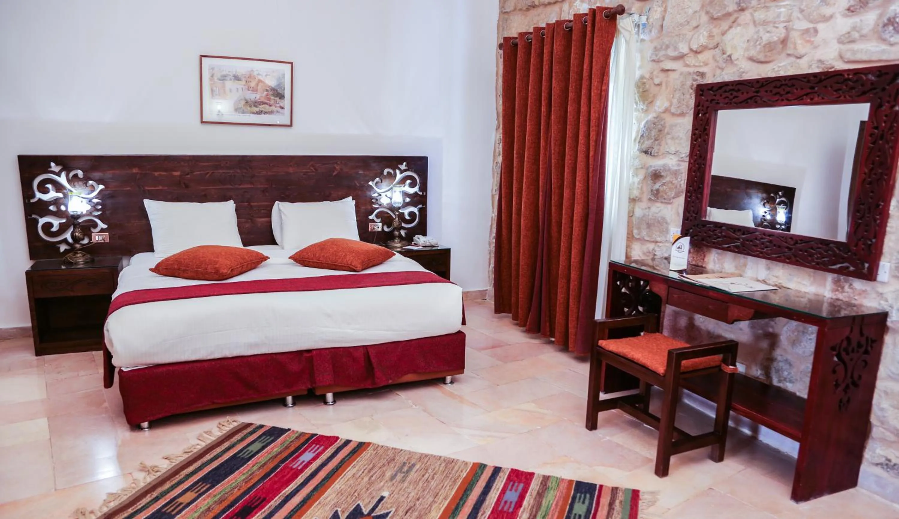 Bed in The Old Village Hotel & Resort