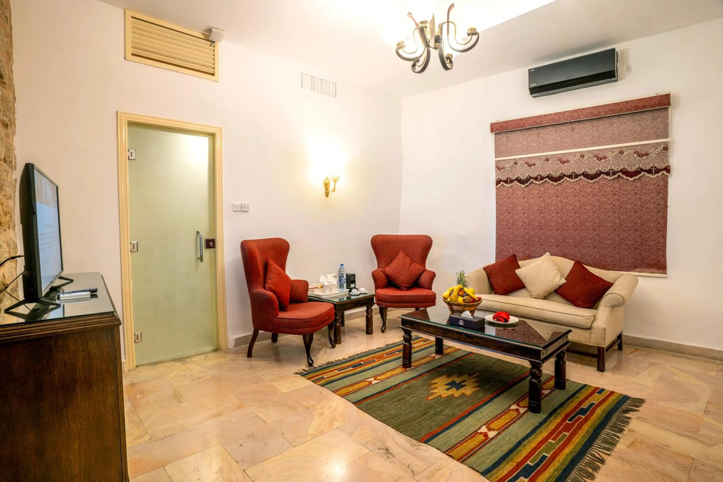 Seating area in The Old Village Hotel & Resort