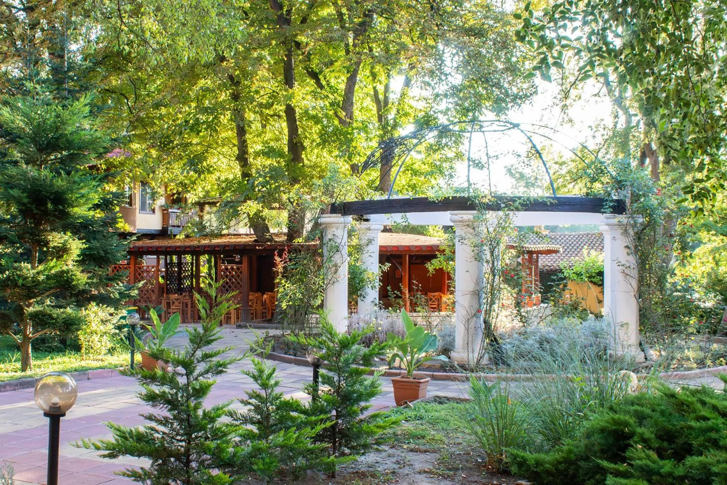 Garden in Hotel Estreya Palace