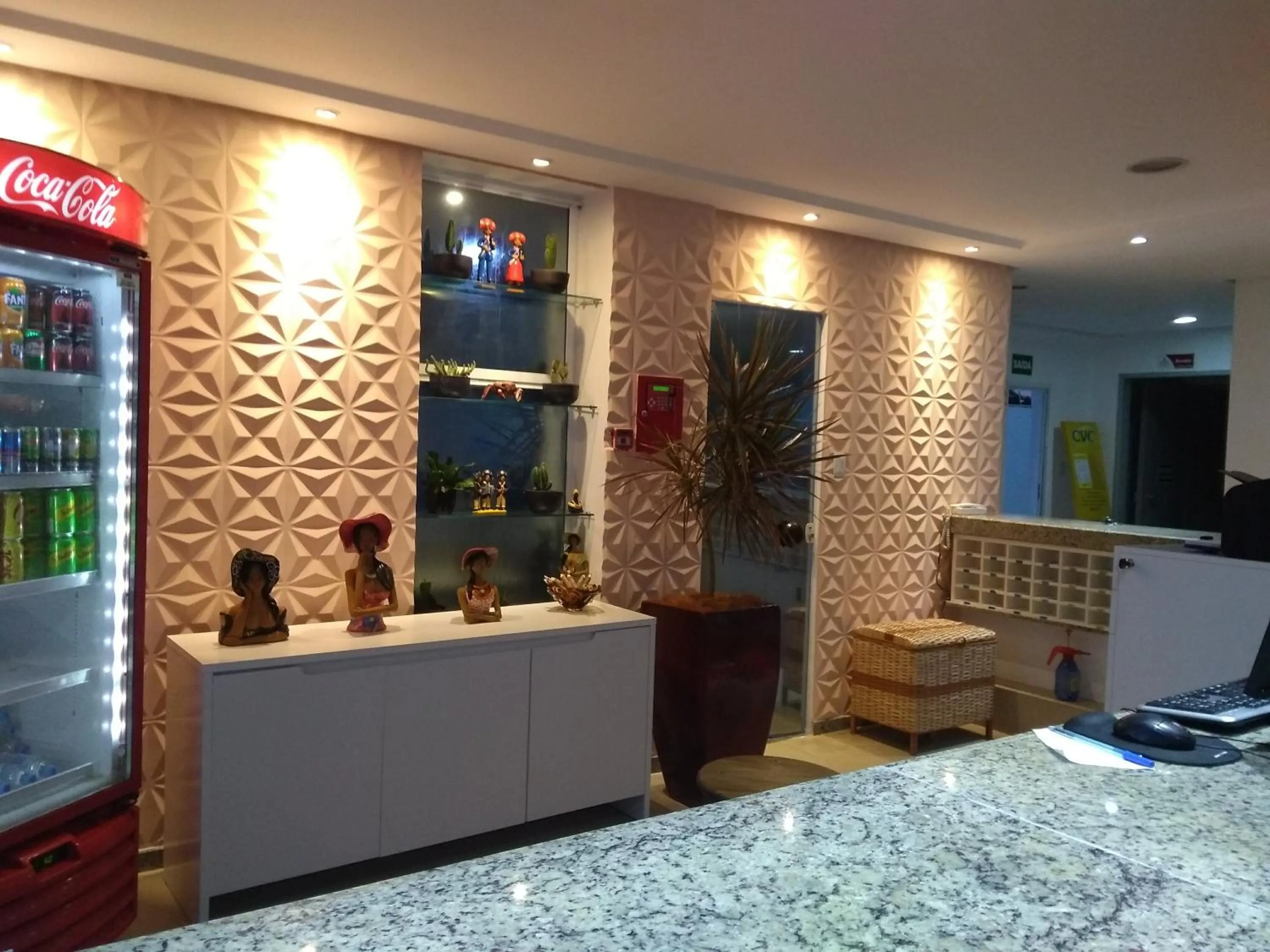 Lobby or reception in Simas Praia Hotel