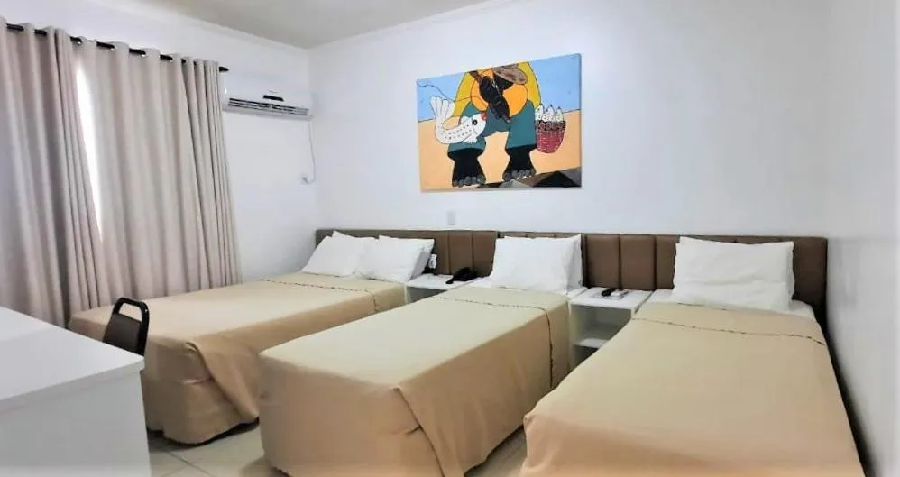 Bed in Simas Praia Hotel