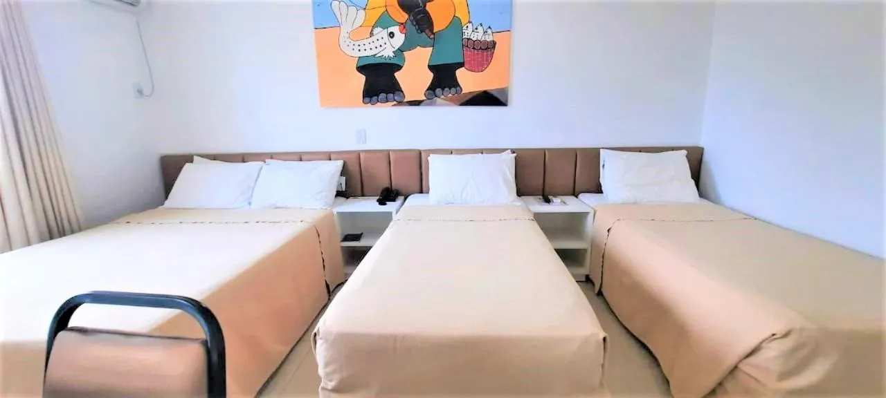 Bed in Simas Praia Hotel