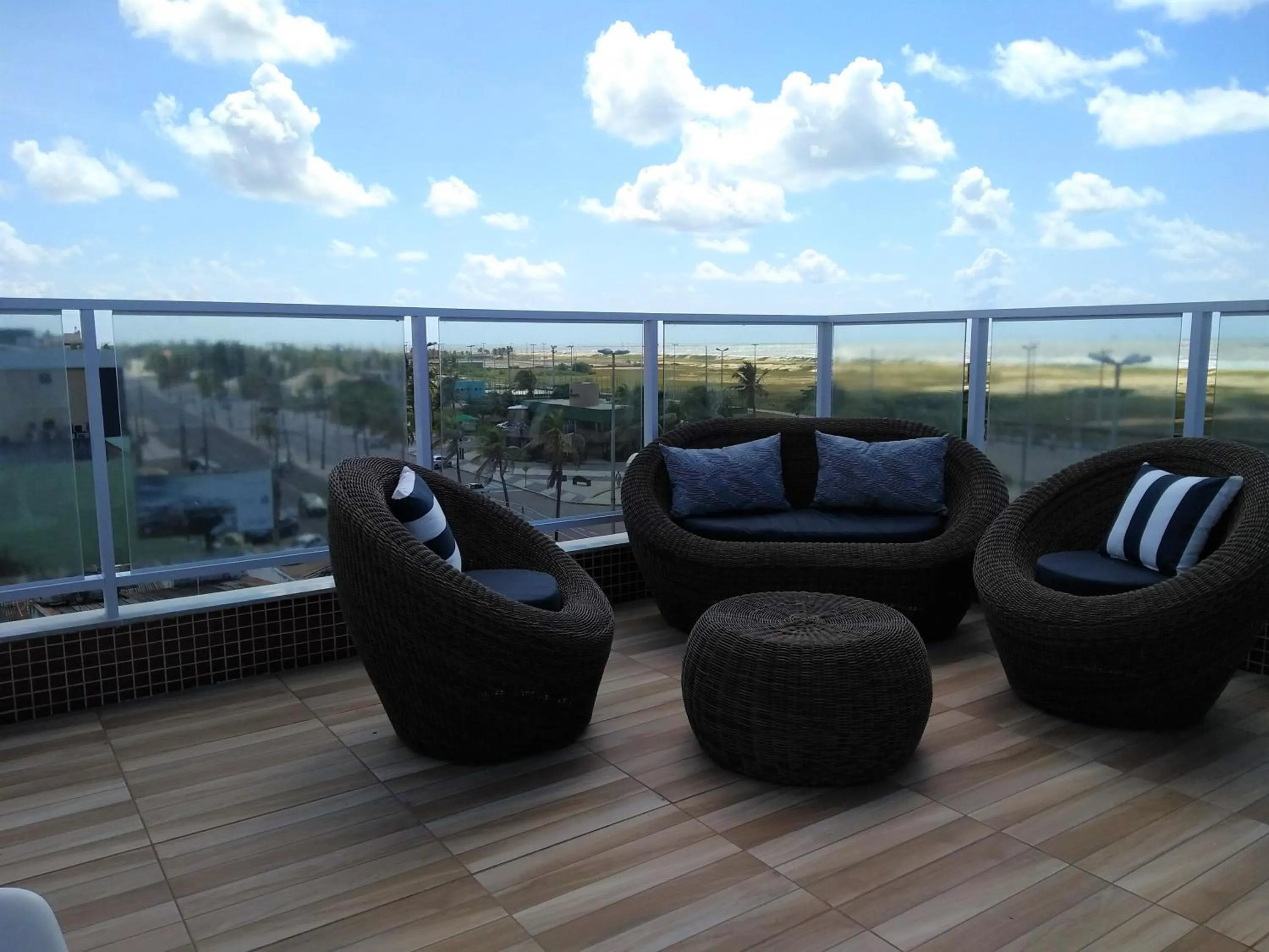 Balcony/Terrace in Simas Praia Hotel